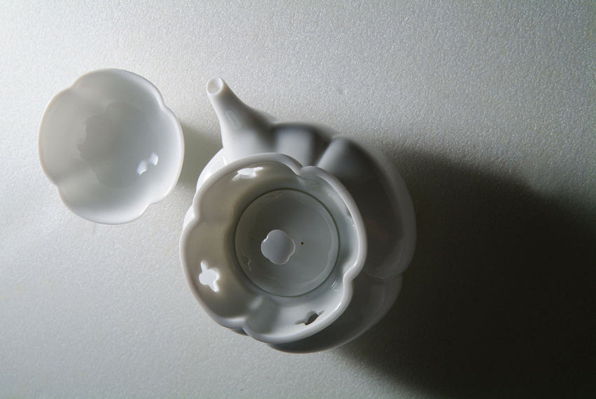 八方新氣 隨圓 咖啡杯 茶杯 茶器 茶具 花朶 瓷器 白瓷