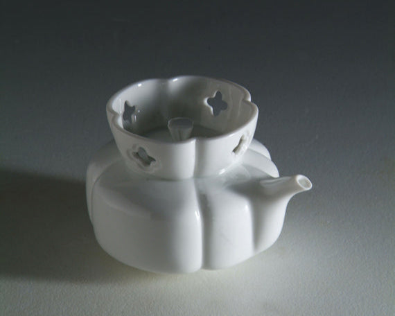 八方新氣 隨圓 咖啡杯 茶杯 茶器 茶具 花朶 瓷器 白瓷