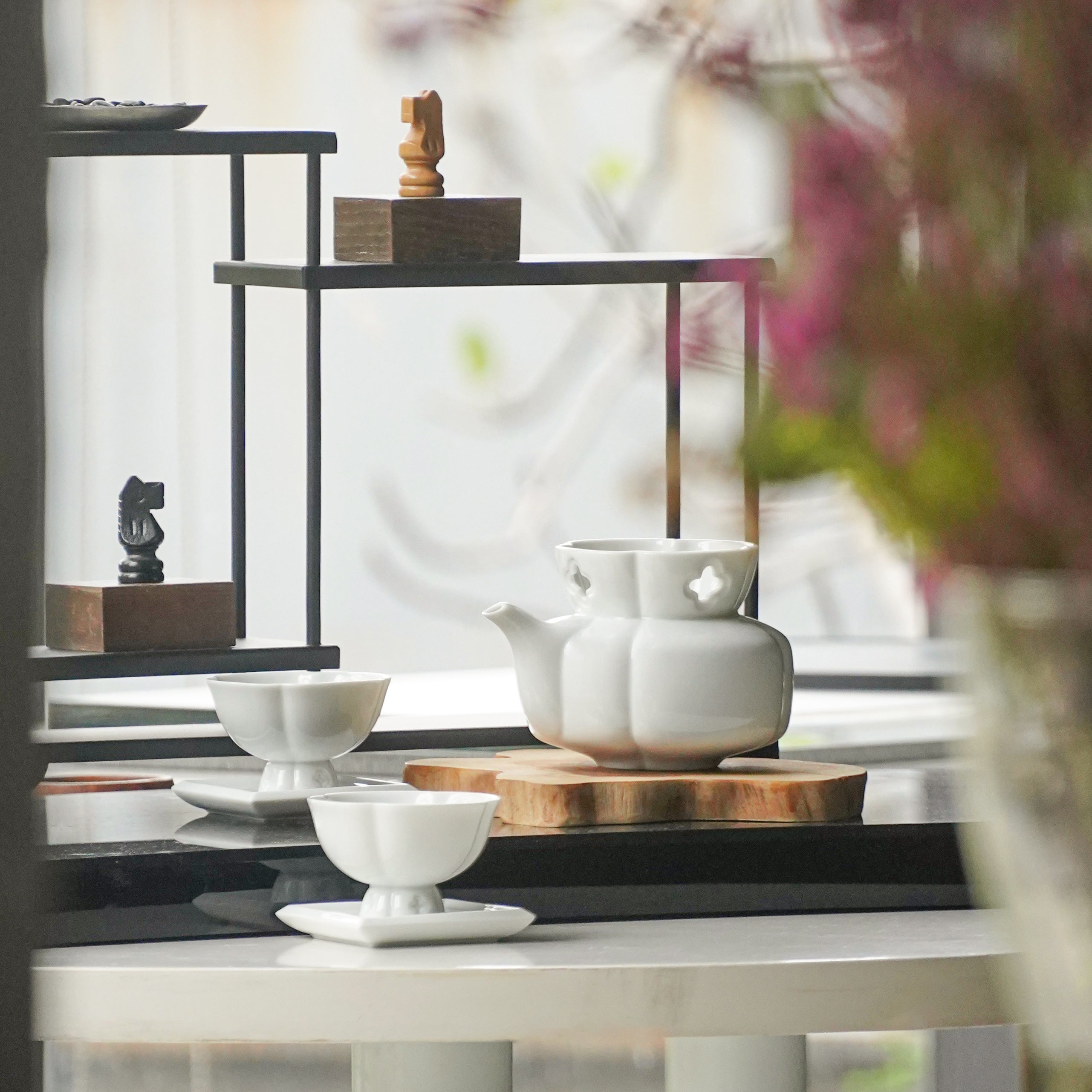 八方新氣 咖啡杯 茶杯 茶具 茶器 對杯 瓷器 白瓷 禮物 禮盒 居家生活