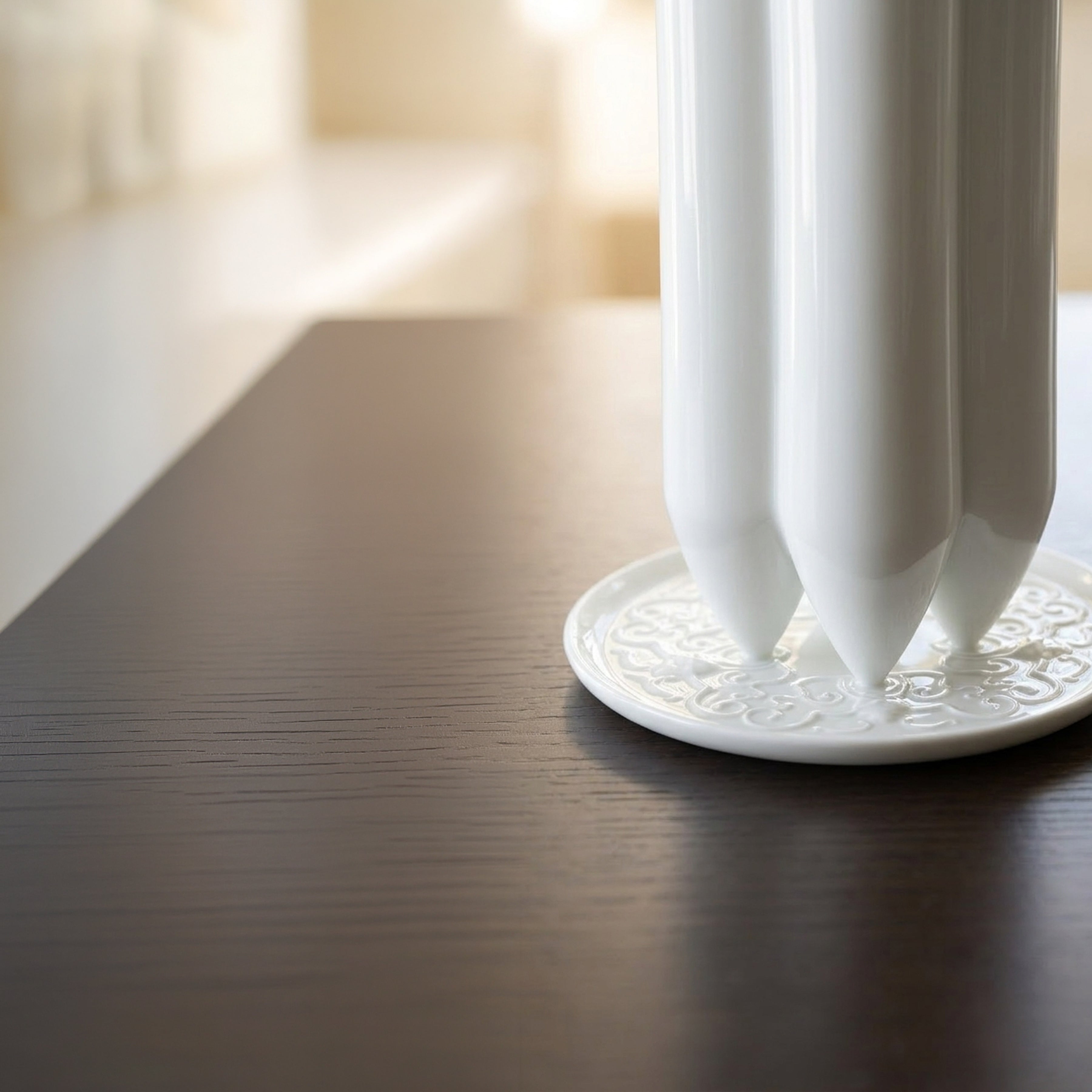 燦爛 八方新氣 花器 白瓷花瓶 王俠軍 蝴蝶雲紋 福 梅花 限量