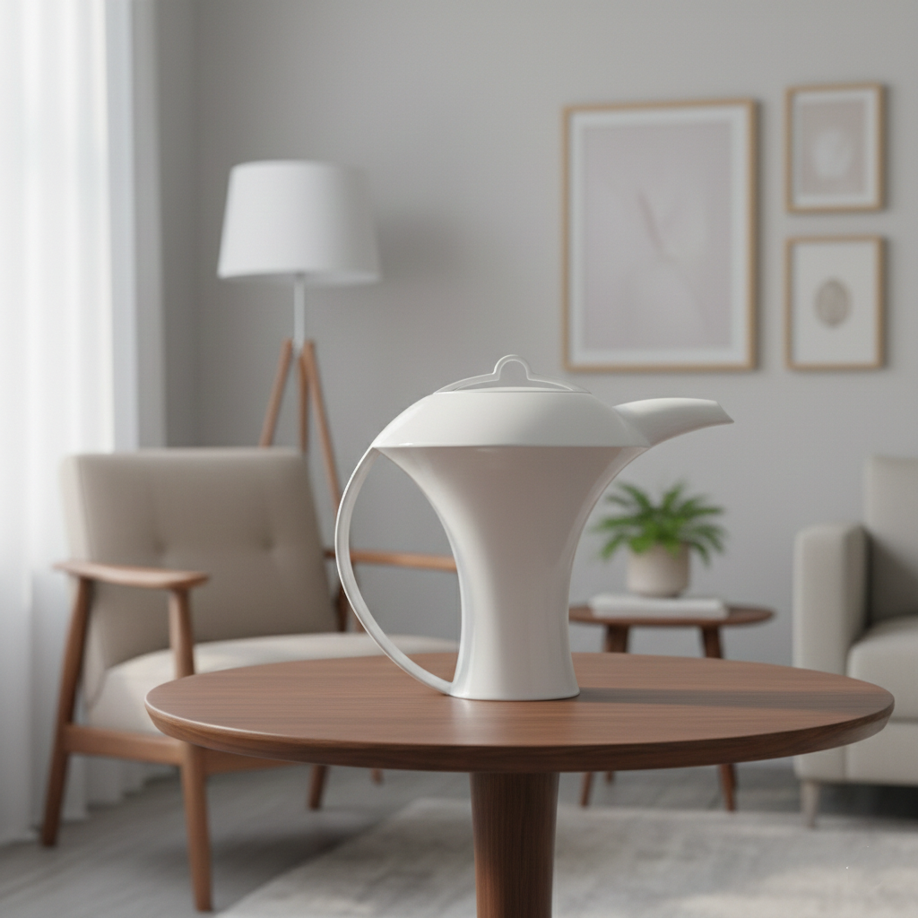 八方新氣 明月 茶器 瓷壺 藝術造形壺 家居生活