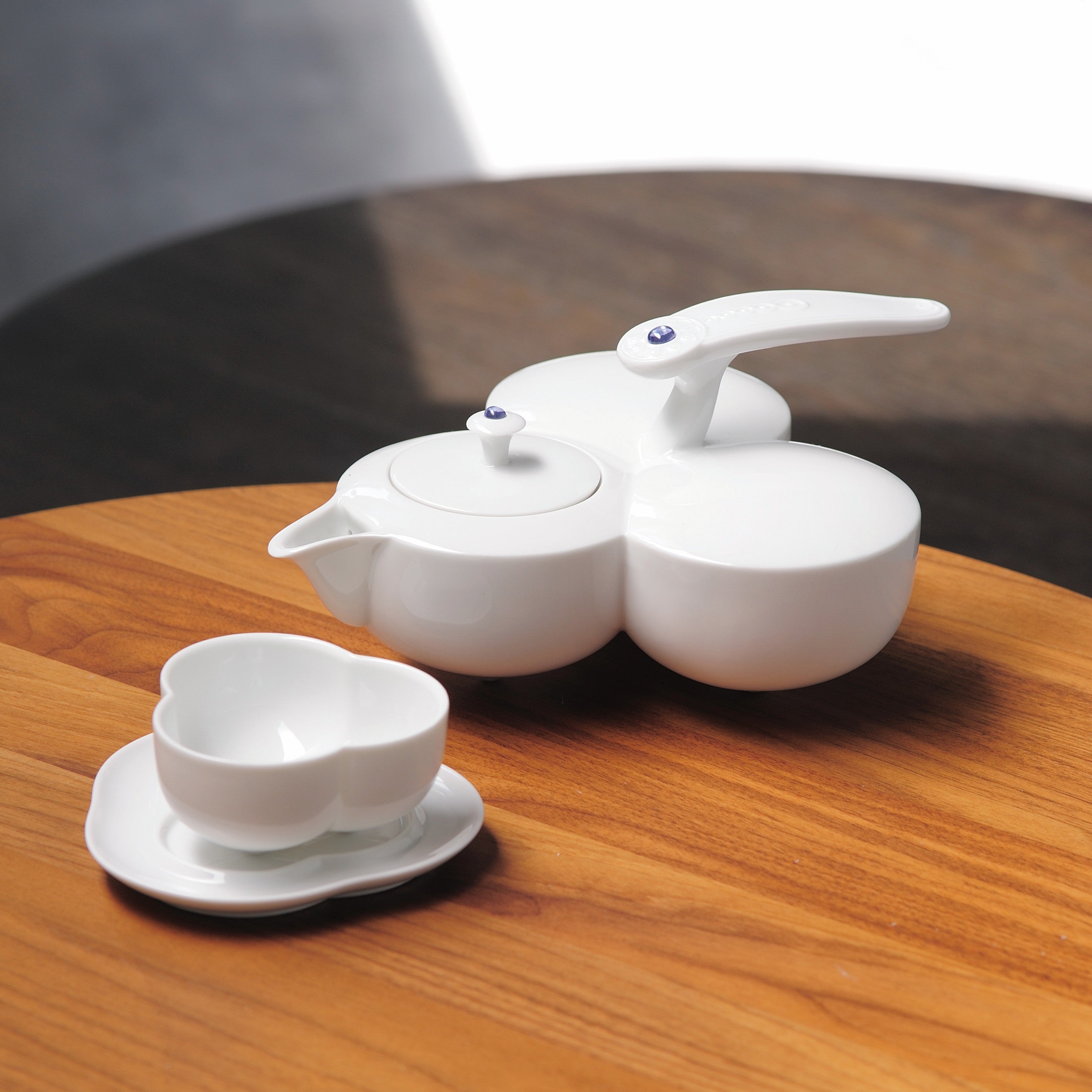 三星高照 造形壺 茶具組 造形杯 杯盤組