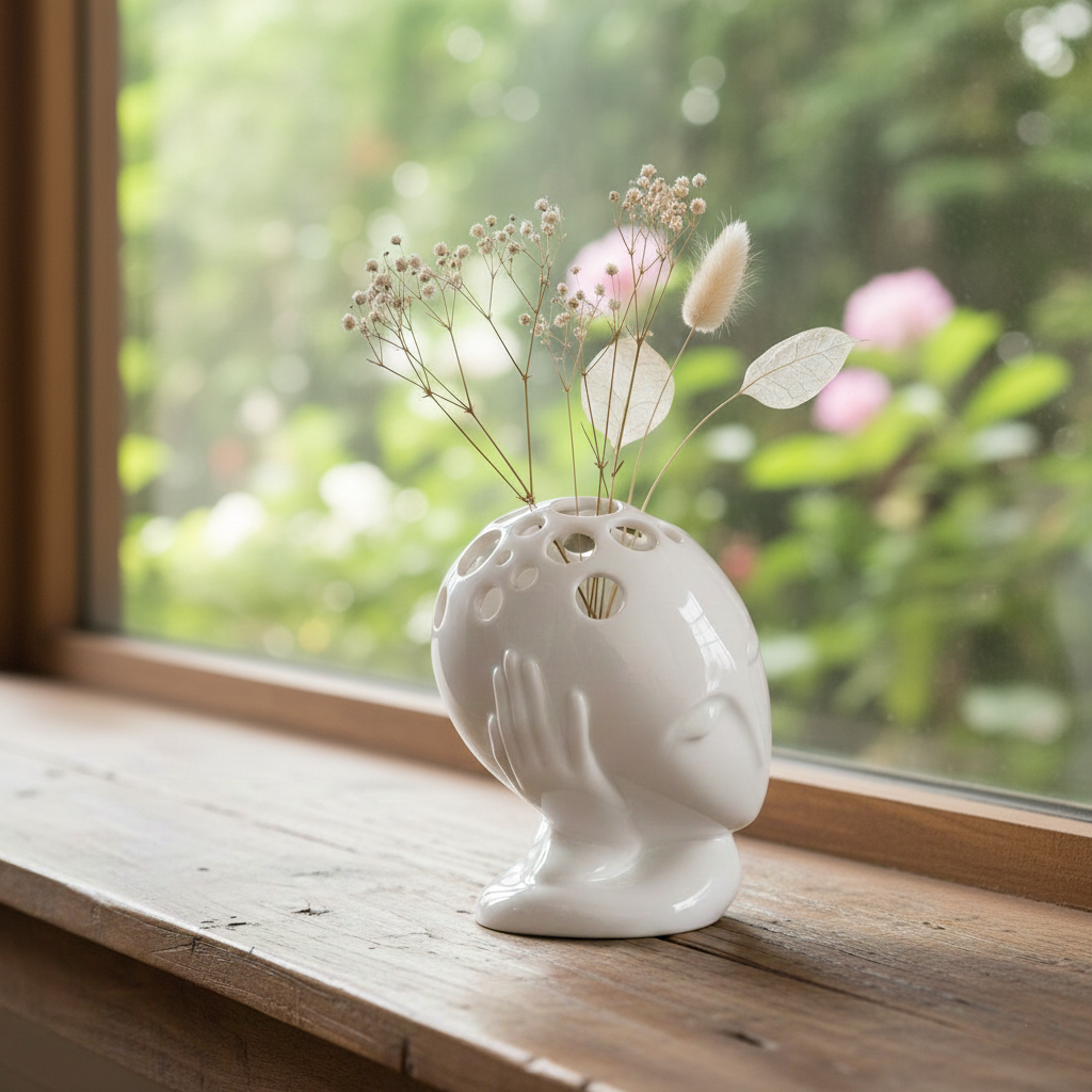 八方新氣 藝術瓷器 筆筒 王俠軍 典藏 筆筒 忘憂 花架 花瓶 花器 造形花瓶 居家生活