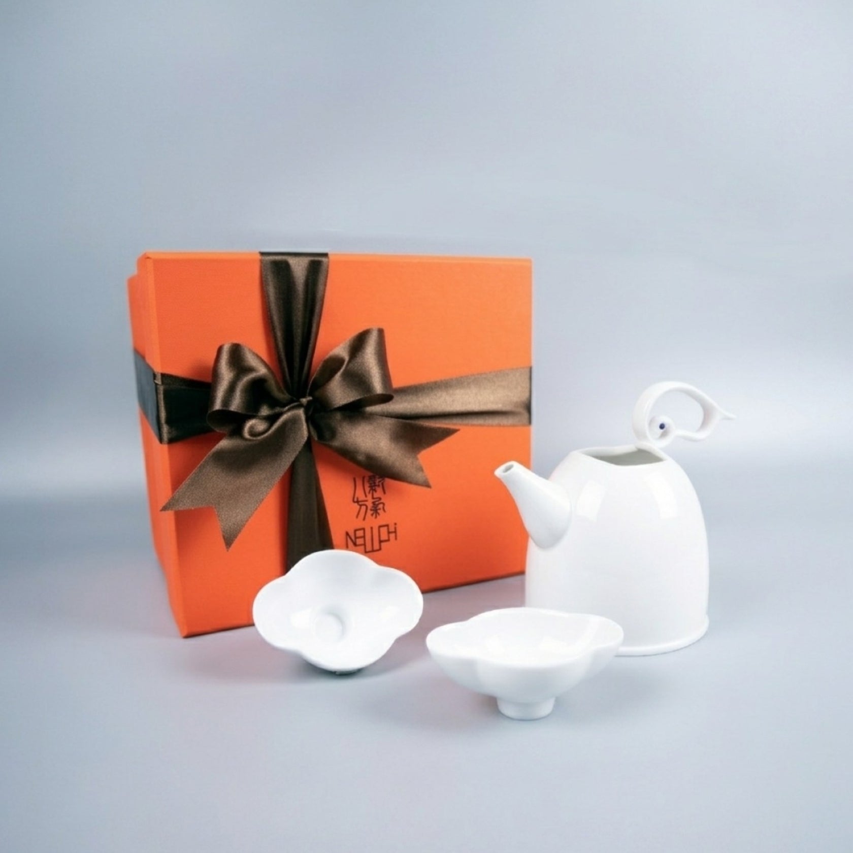 王俠軍設計雲享壺杯組|藝術茶具禮盒|東方祥雲寓意圓滿福氣