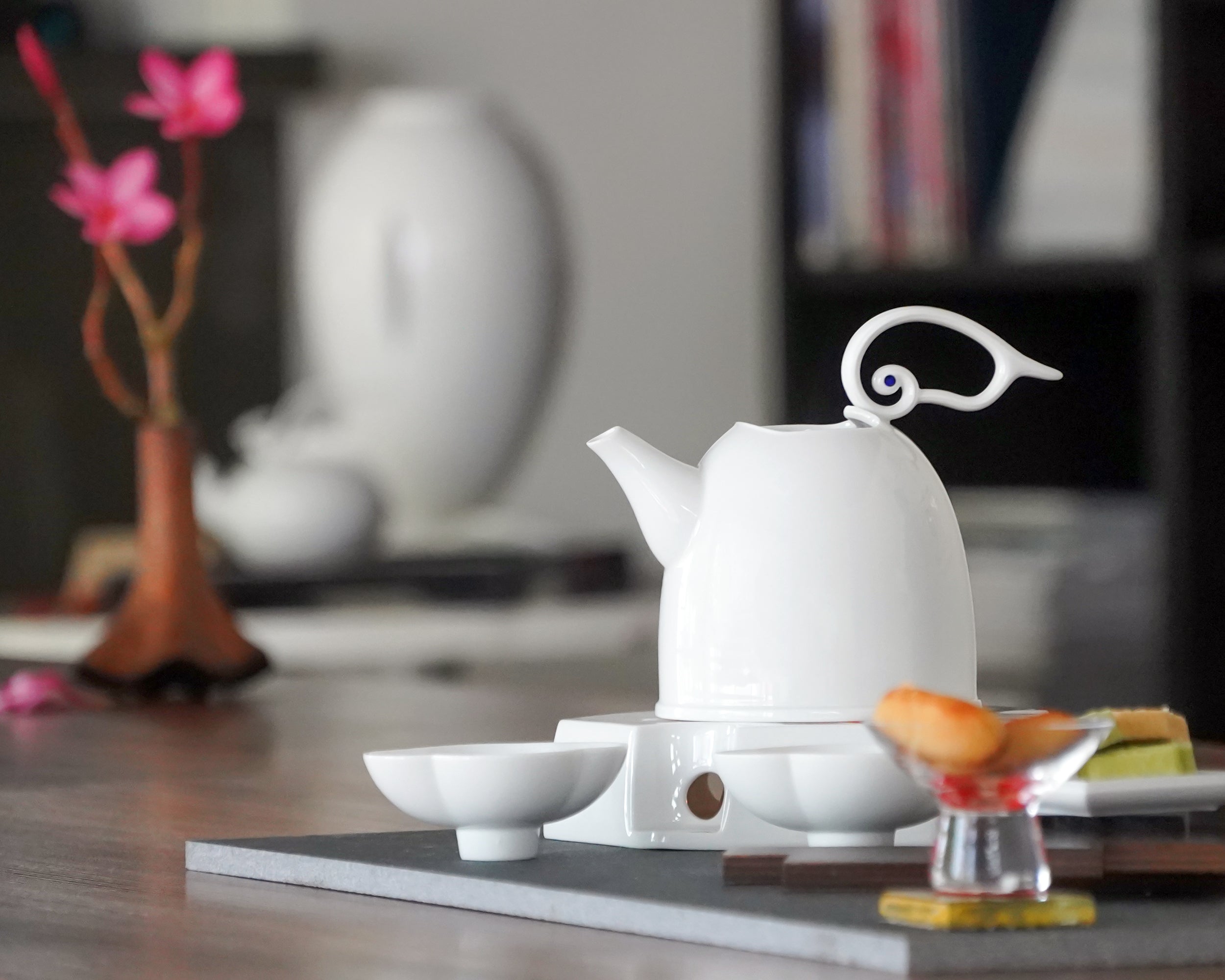 王俠軍設計雲享壺杯組|藝術茶具禮盒|東方祥雲寓意圓滿福氣