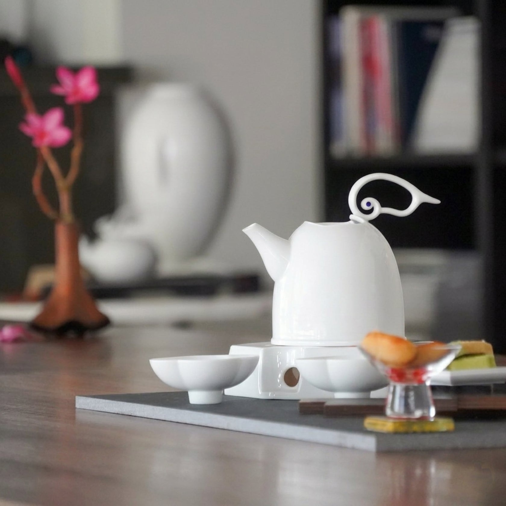 王俠軍設計雲享壺杯組|藝術茶具禮盒|東方祥雲寓意圓滿福氣