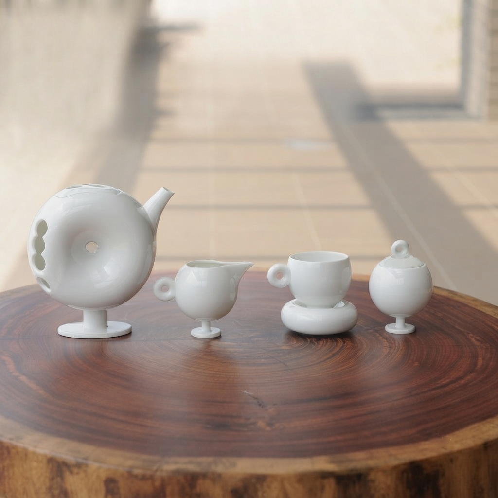 八方新氣 杯具 日蝕 杯子 圓形 胖胖杯 陶瓷杯 咖啡杯 造形杯 茶具 茶器 壺 奶罐 糖罐