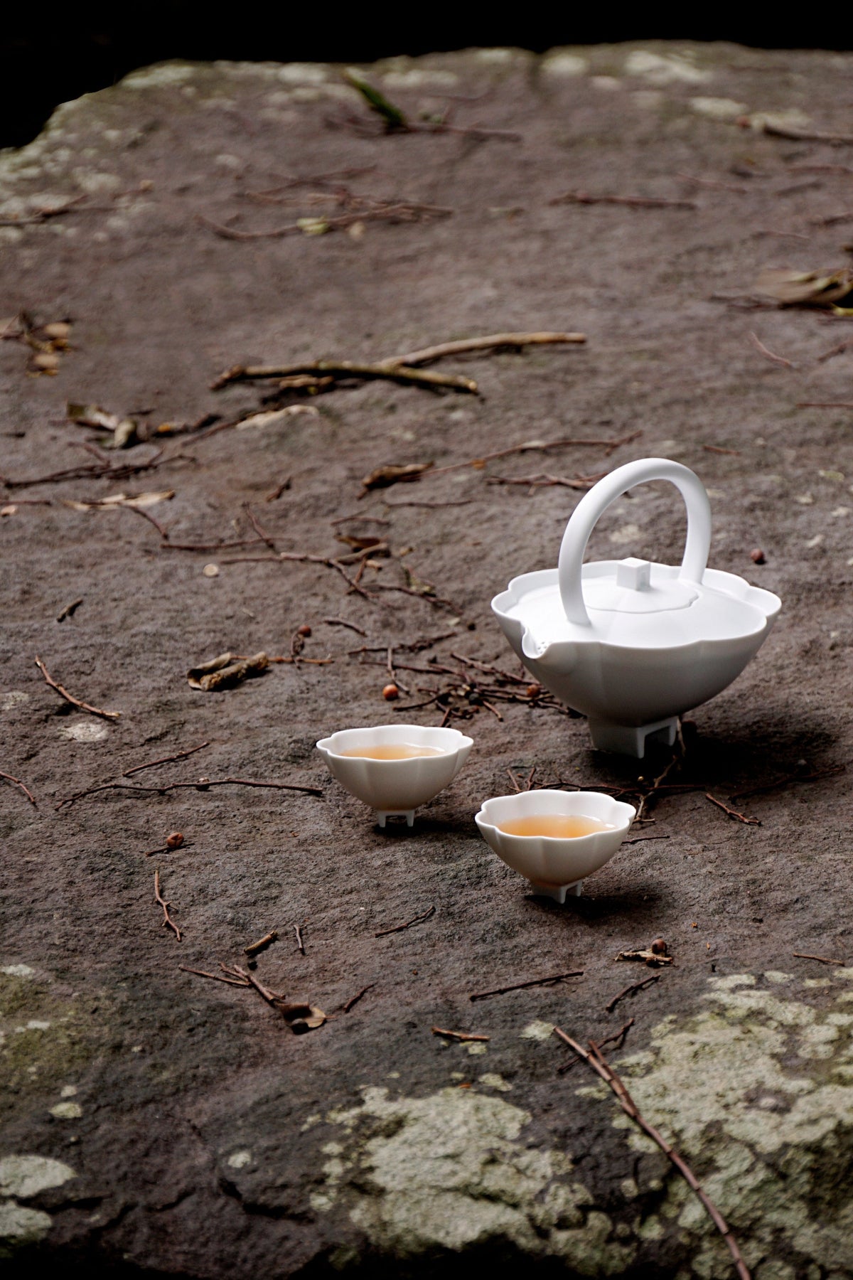 八方新氣 長春 茶具組 瓷器 壺 杯子 咖啡杯 白瓷藝術 創意造形壼