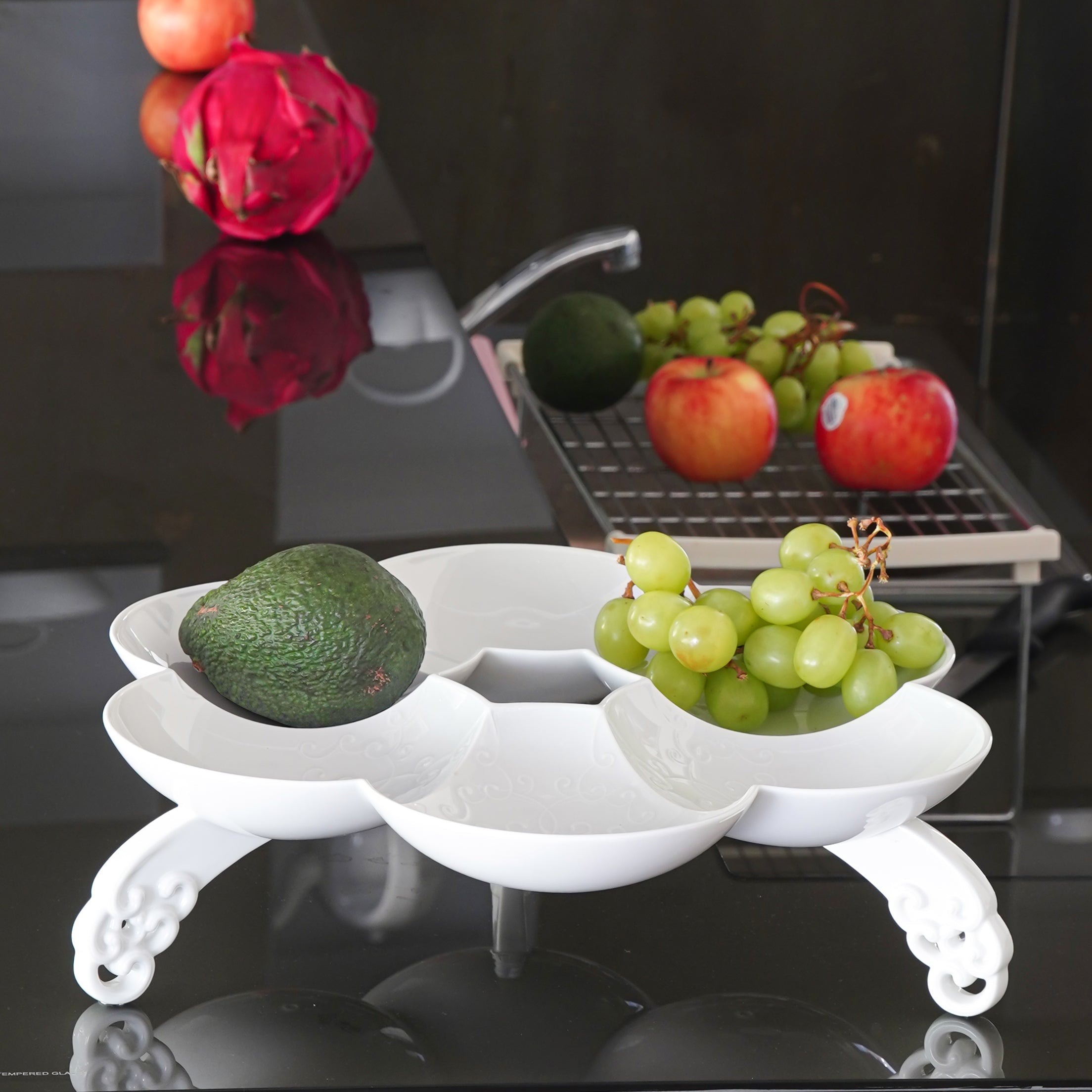 八方新氣 行雲流水 水果盤 糖果盤 雲朶 花 禮物 家居生活 居家餐廚