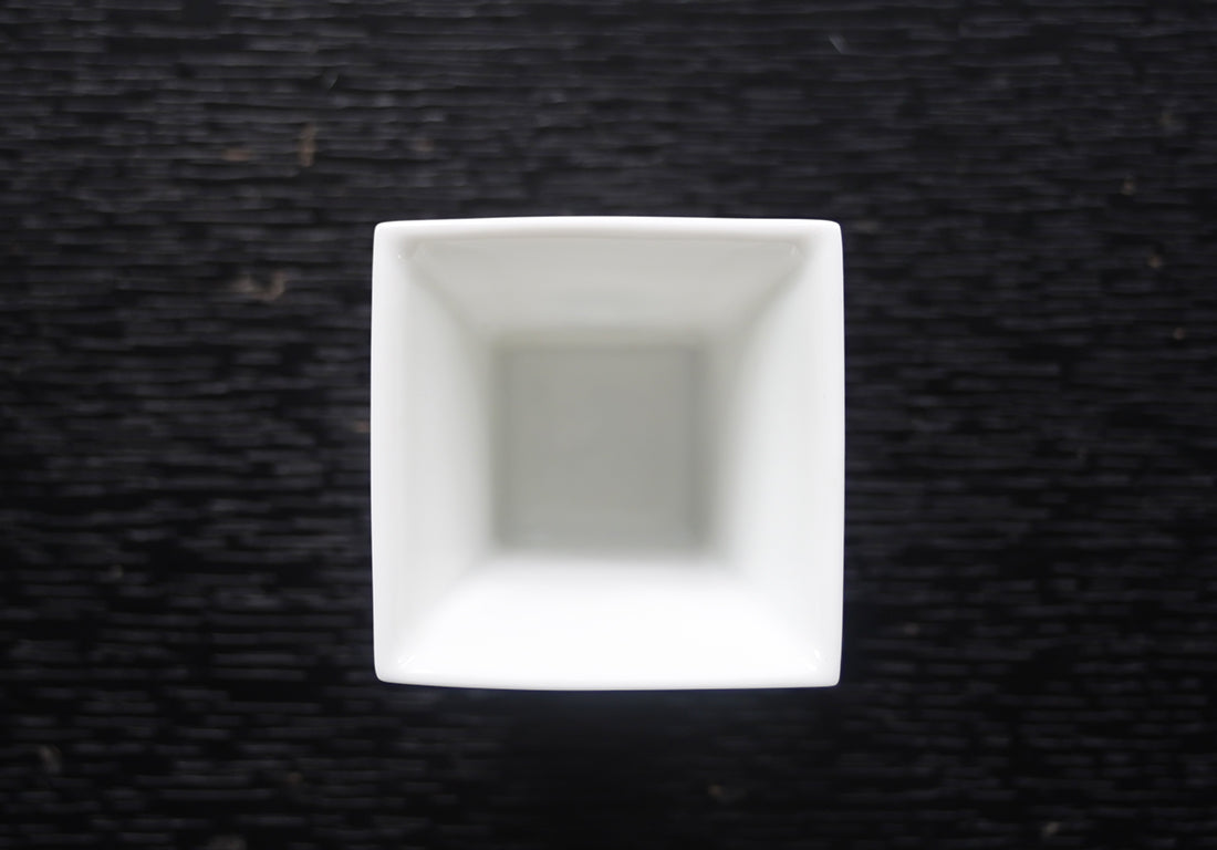 四季茶杯頂視角|杯口四方細節特寫