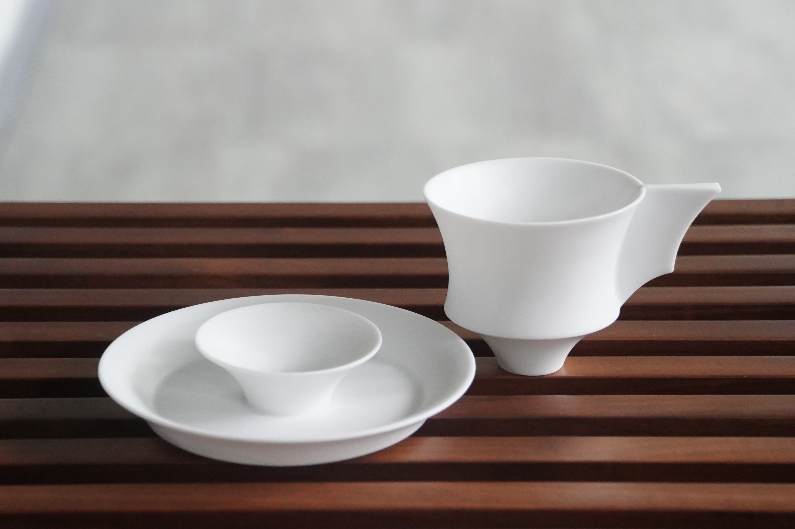帝國記憶藝術瓷杯,霧面杯盤組,讓品茶、品咖啡更有儀式感