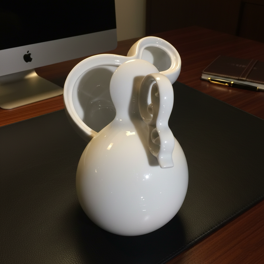 相依 白瓷盒 葫蘆 首飾收納 空間擺飾 居家生活 八方新氣