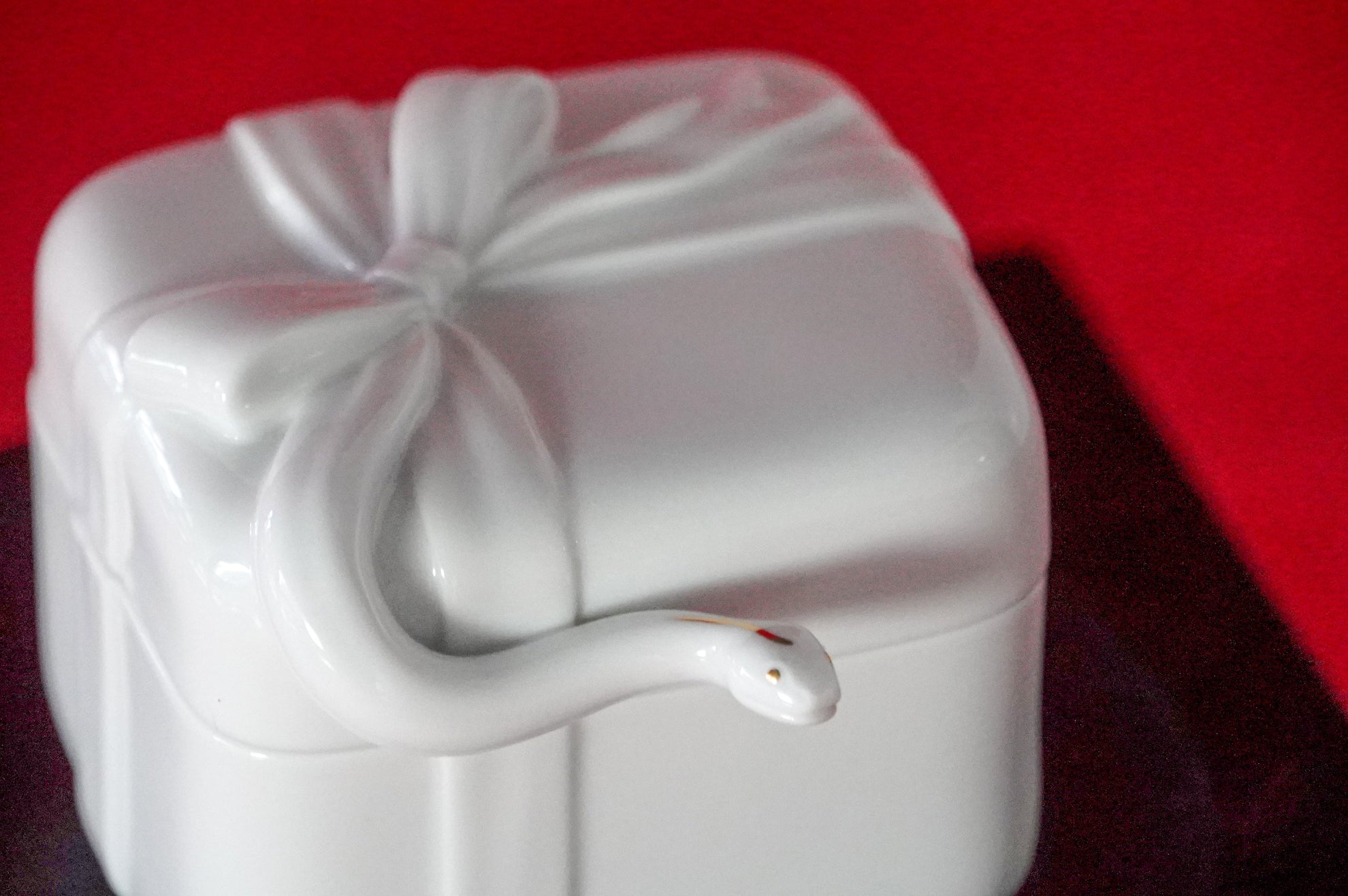 八方新氣 情滿堂 生肖蛇 瓷盒 瓷器擺飾 過年送禮