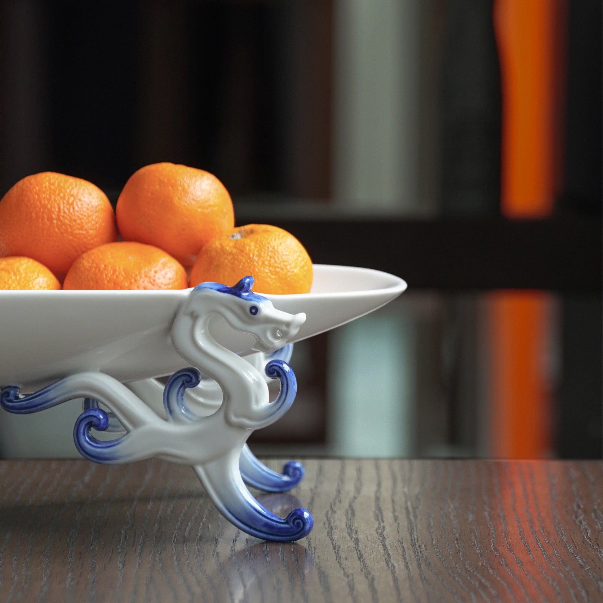 八方新氣 水果盤 大道行 白瓷 瓷器 造形盤 家居生活