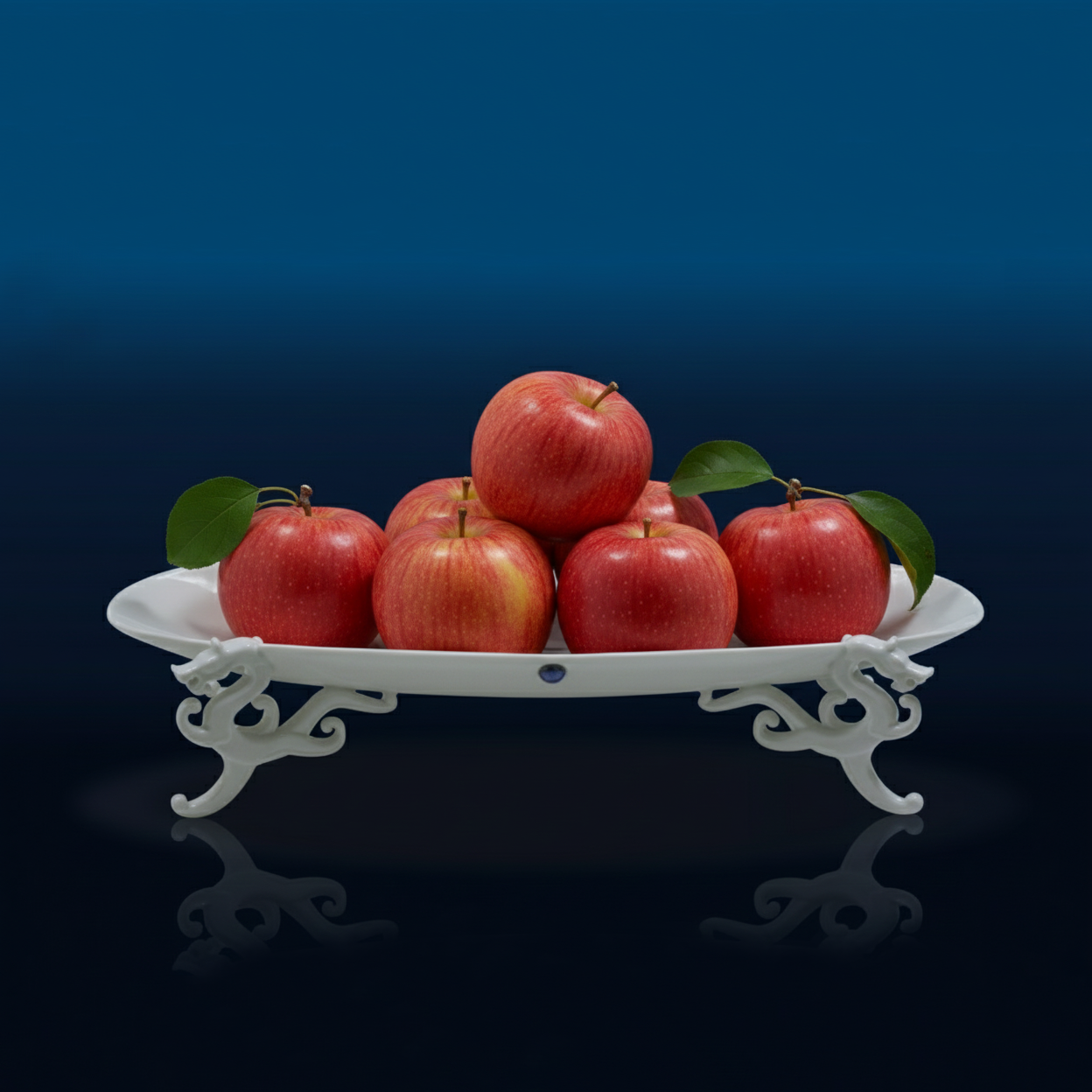 八方新氣 水果盤 大道行 白瓷 瓷器 造形盤 家居生活