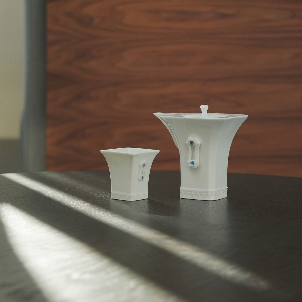 八方新氣 明珠在握 茶具 茶器 咖啡杯 瓷器 壺 白瓷 王俠軍