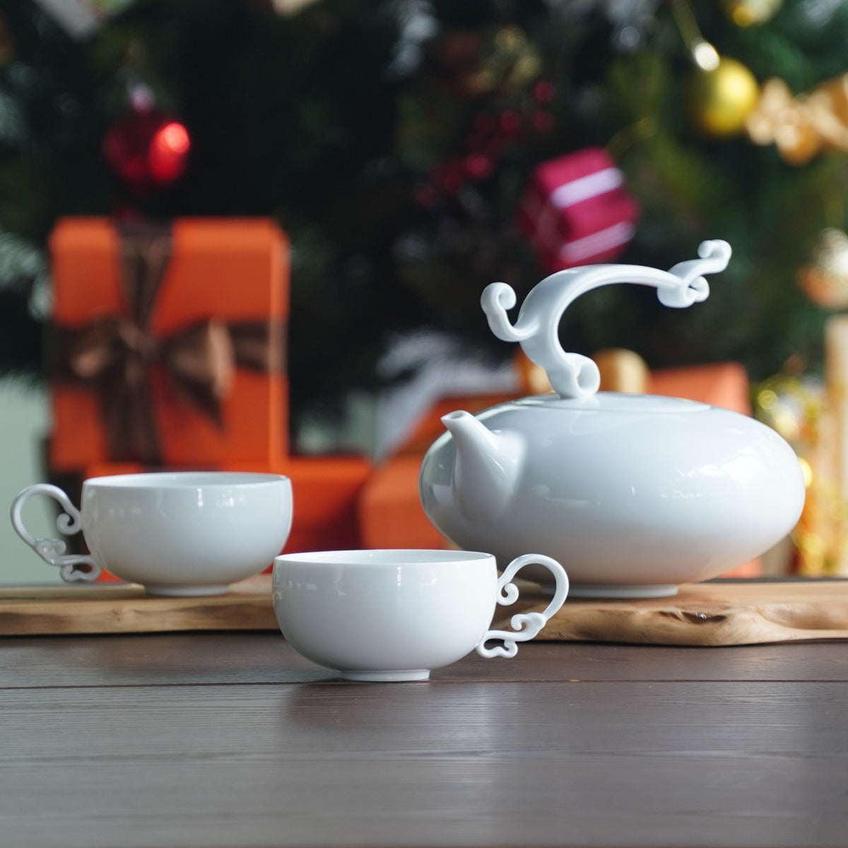 八方新氣 悠揚 壺杯組 白瓷 茶壺 茶具 茶器 咖啡壺 家居生活 餐具