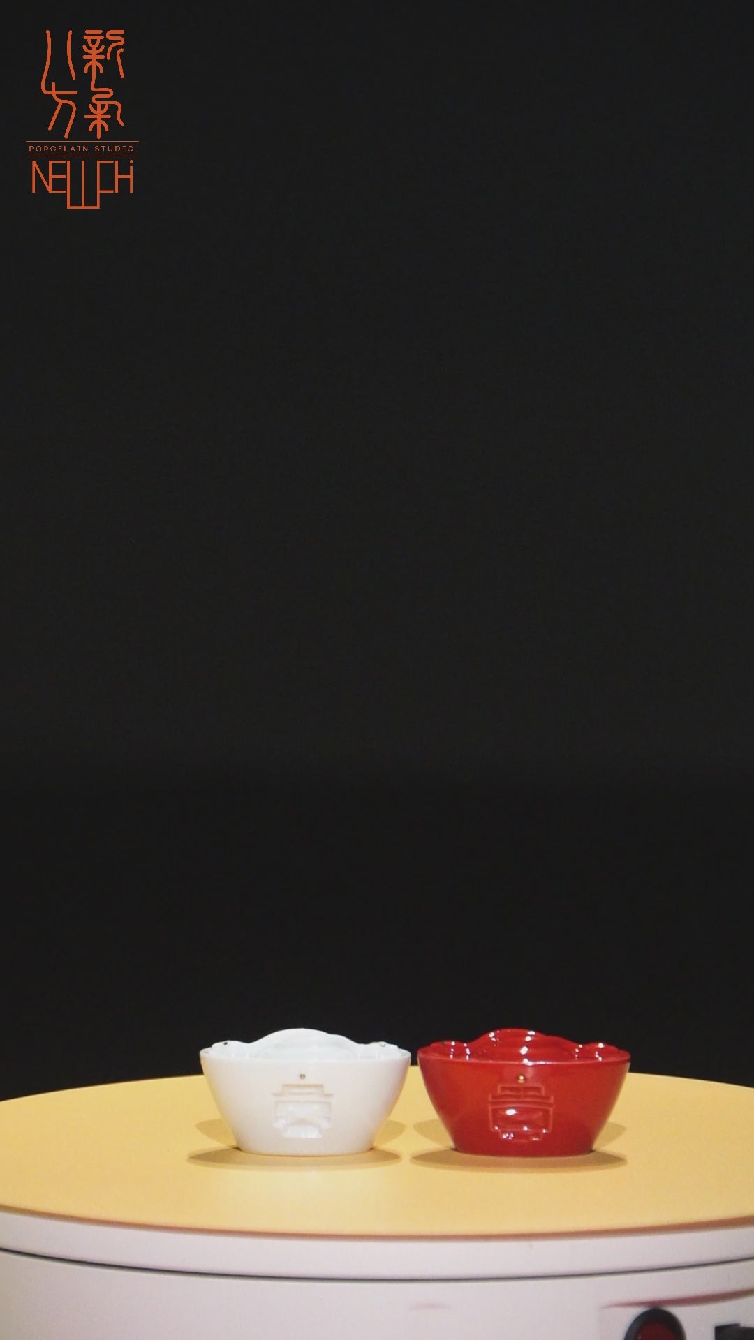 八方新氣 瓷偶 富貴寶 生肖 蛇 白瓷 擺飾 紅 白