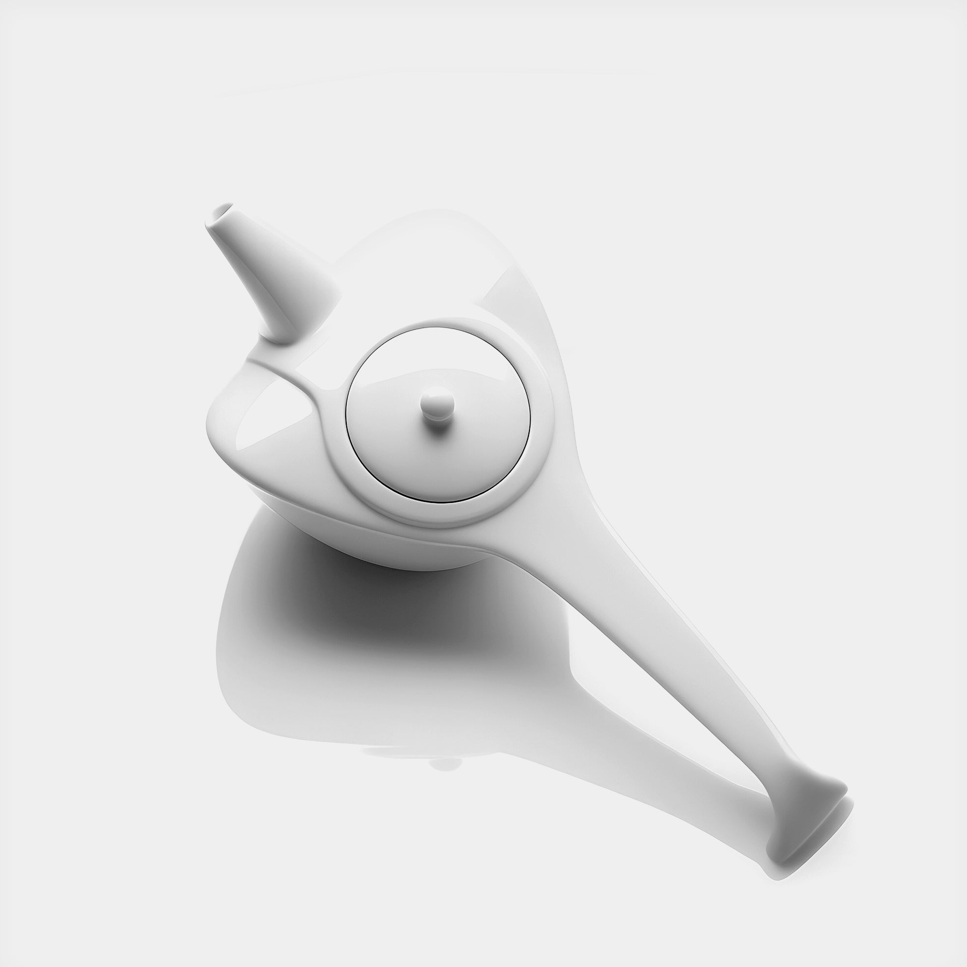 八方新氣王俠軍設計瓷器 白瓷壺 以台灣藍鵲為靈感 夏越眺香 居家生活