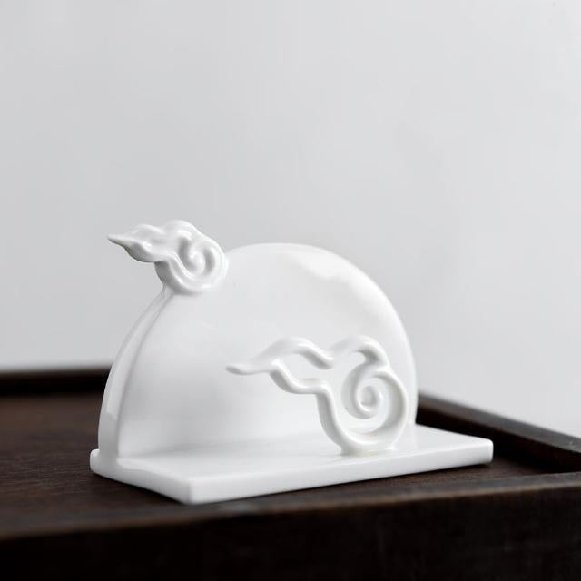 雲遊 瓷器名片座 升遷禮物 陶瓷擺飾
