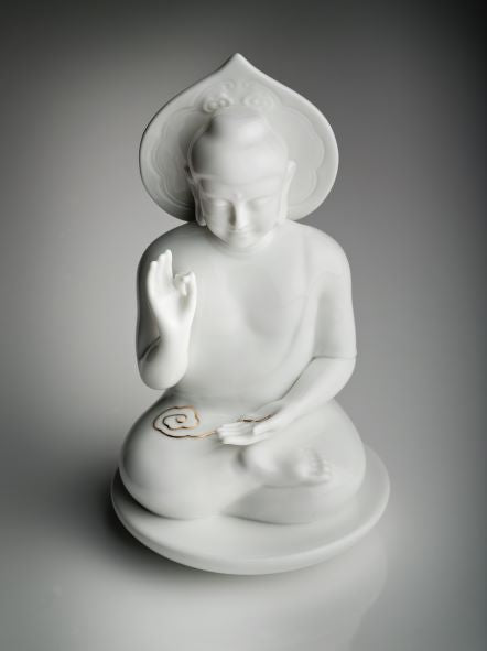 八方新氣 風雲妙有 瓷器 佛像 擺飾 白瓷 瓷偶 王俠軍