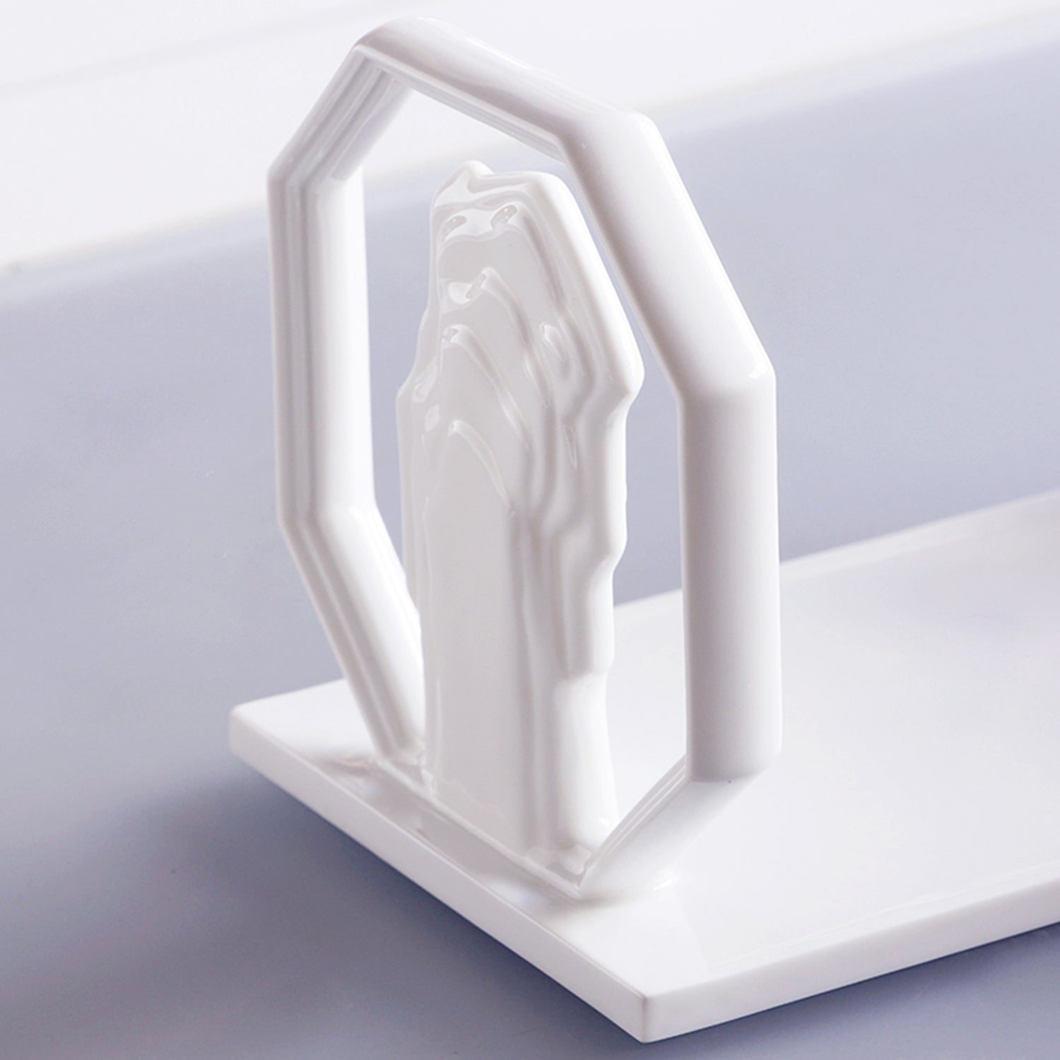 八方新氣 智仁雙修 書架 禮物 白瓷 台灣精品