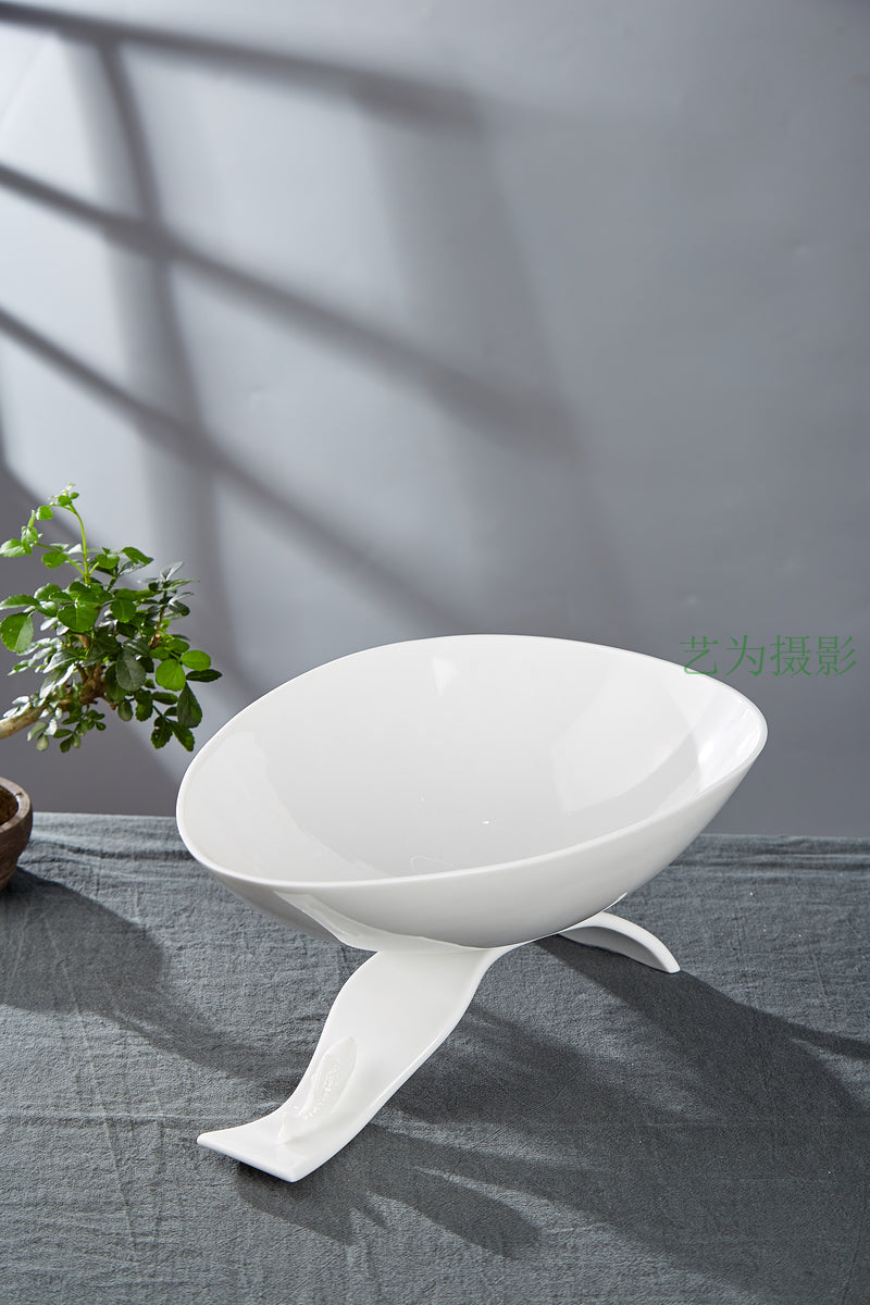 現代禪意果盤藝術擺飾俯面照|王俠軍設計