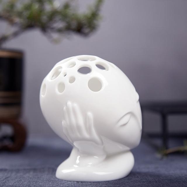 八方新氣 藝術瓷器 筆筒 王俠軍 典藏 筆筒 忘憂 花架 花瓶 花器 造形花瓶