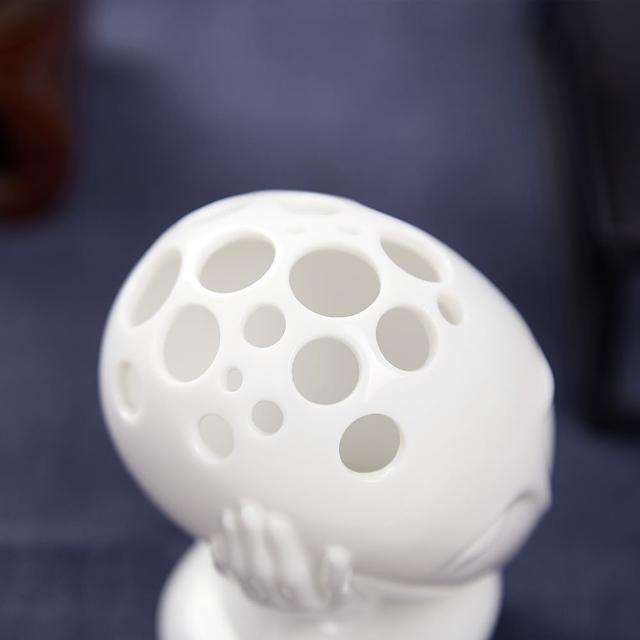 八方新氣 藝術瓷器 筆筒 王俠軍 典藏 筆筒 忘憂 花架 花瓶 花器 造形花瓶