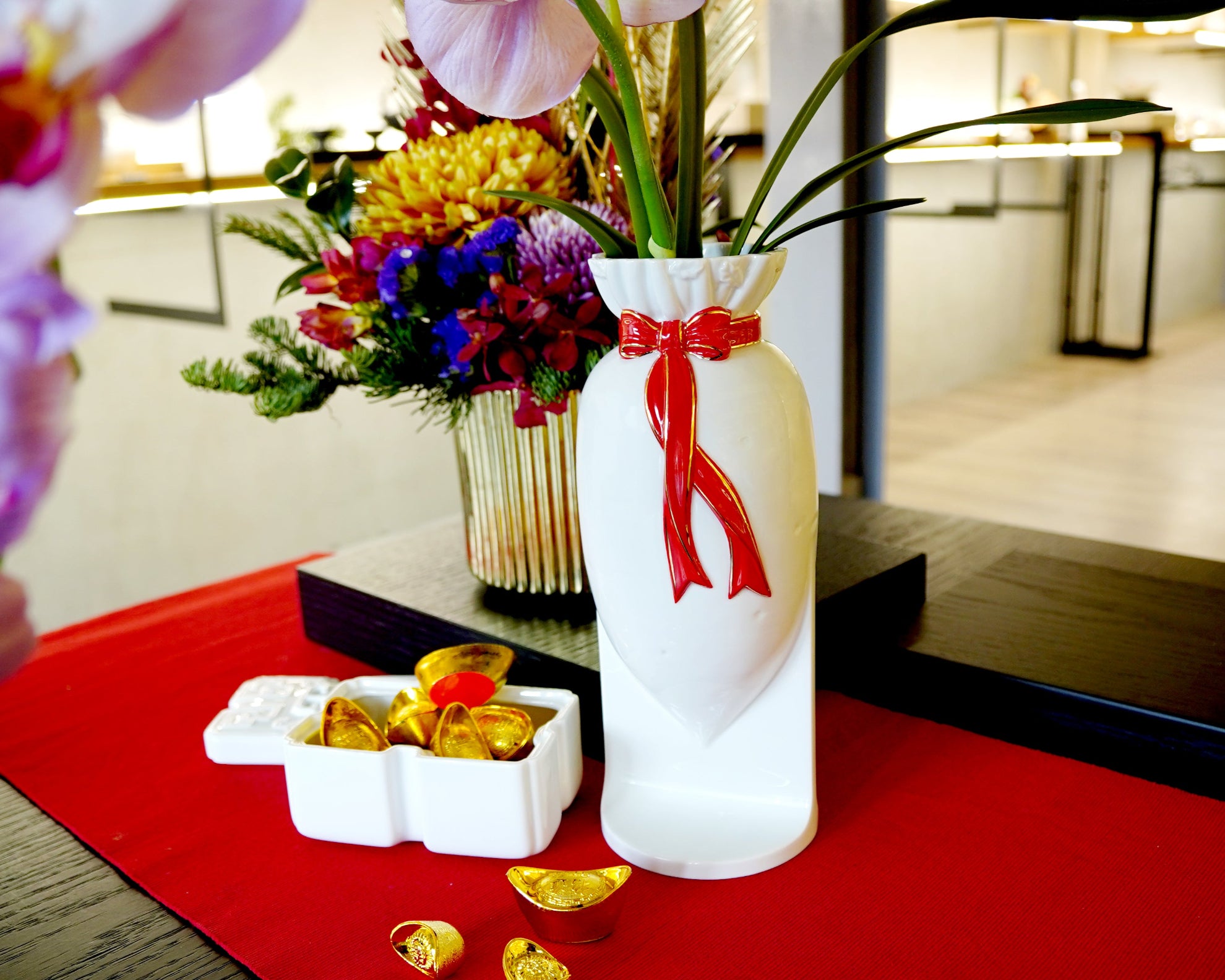 八方新氣 筆筒 精彩連連 好彩頭 花架 花瓶 花器 造形花瓶