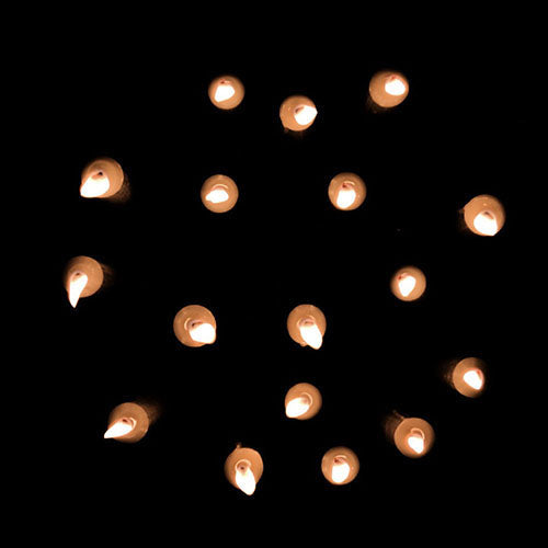 八方新氣 瓷器 陶瓷 燭台 白瓷 星光