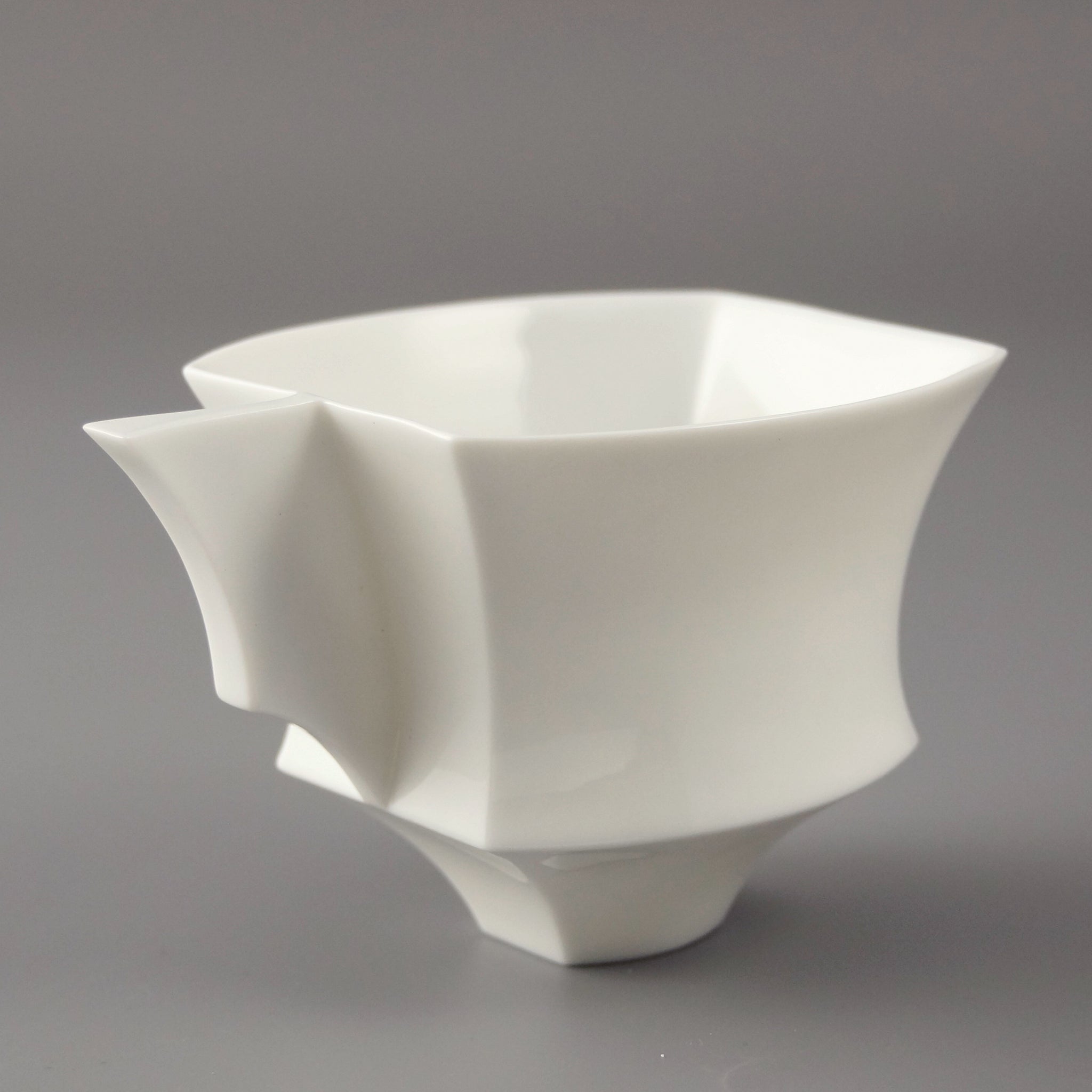 八方新氣 杯具 帝國記憶 方形 杯子 長方形盤子 陶瓷杯 咖啡杯 造形杯 側面