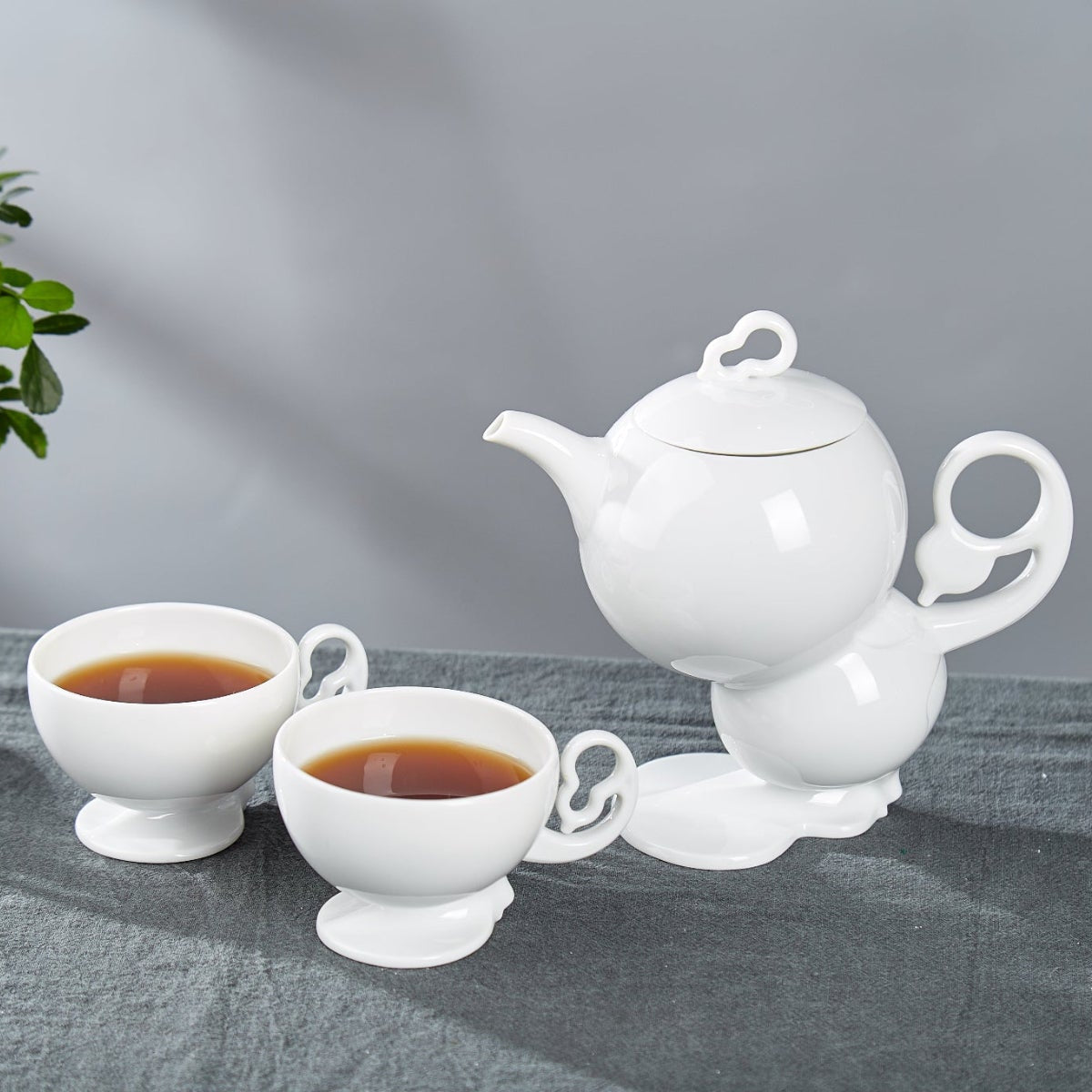 秋躍幸福作品搭配秋意茶席擺設照