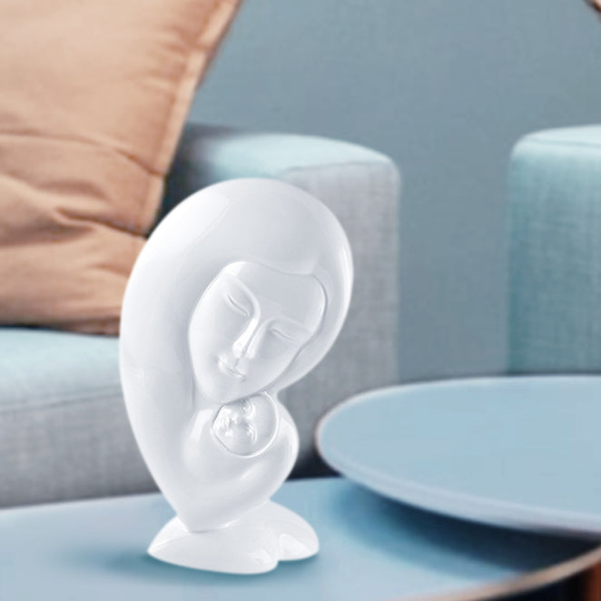 慈暉 陶瓷擺飾 禮物 瓷器 八方新氣 母親 瓷偶 白瓷