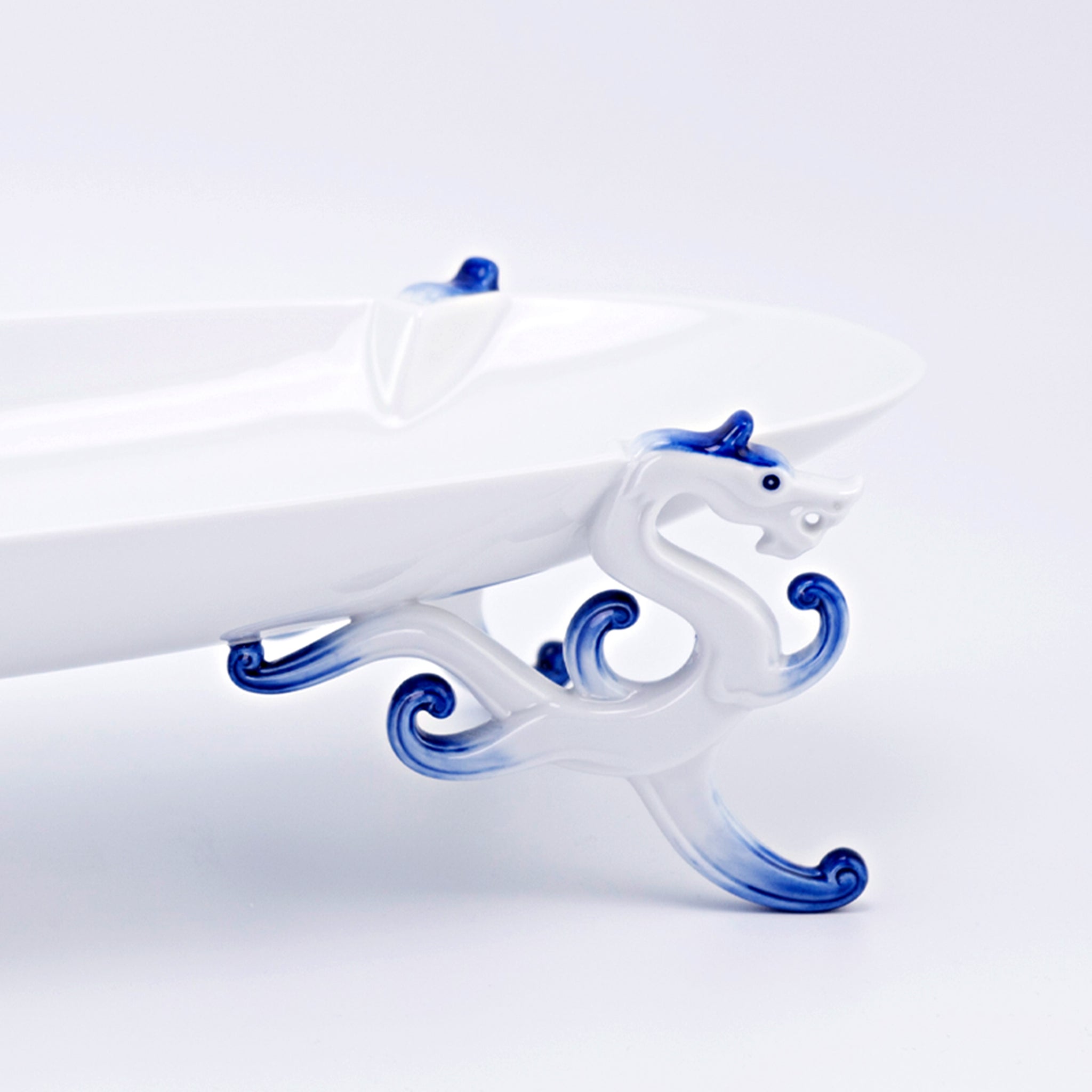 八方新氣 水果盤 大道行 白瓷 瓷器 造形盤