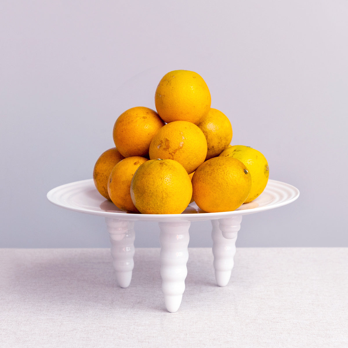 八方新氣 湖光水色 水果盤 糖果盤 禮物 白瓷 擺飾 湖面