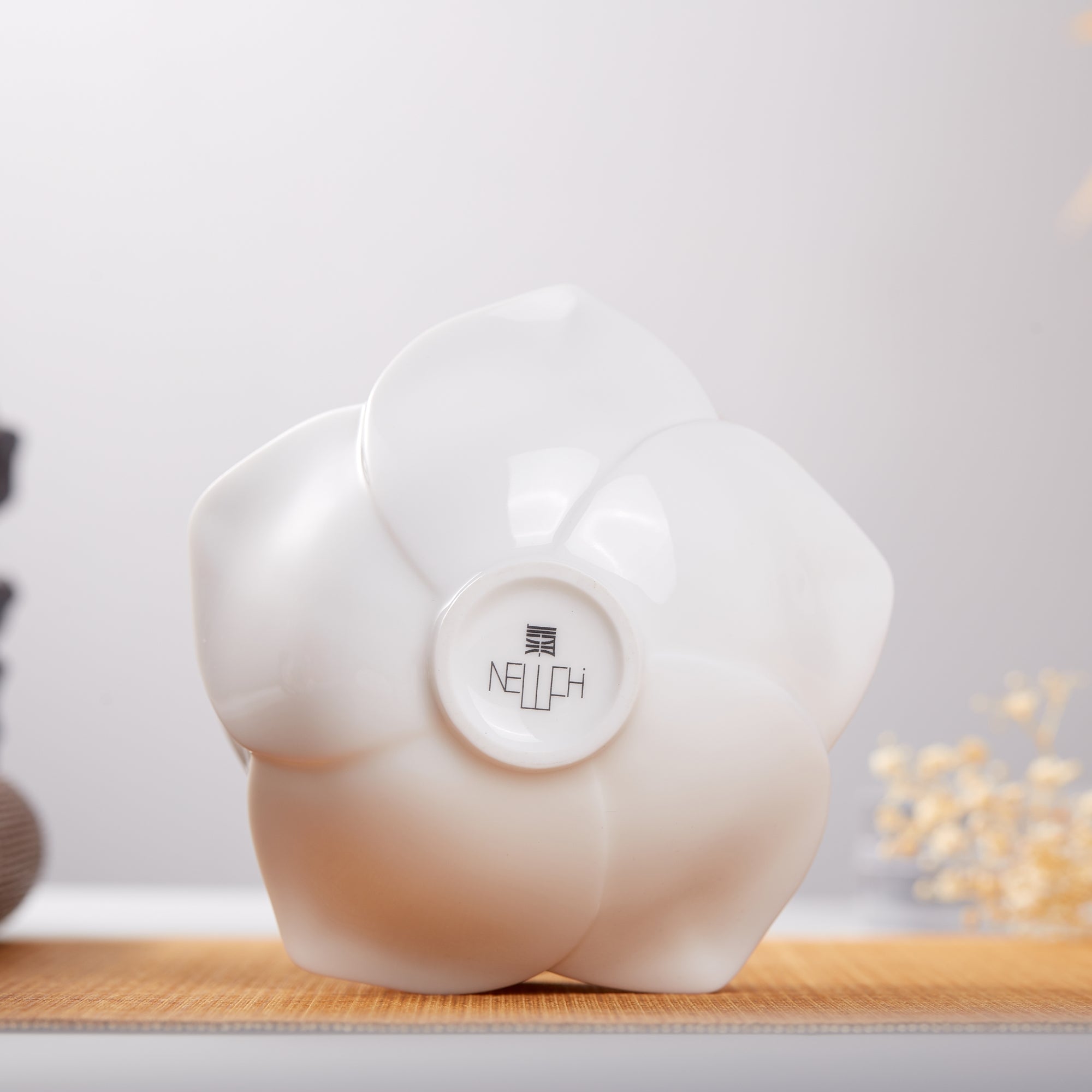 八方新氣 花開 瓷盒 傳家寶 擺飾 禮物 收納盒 白瓷