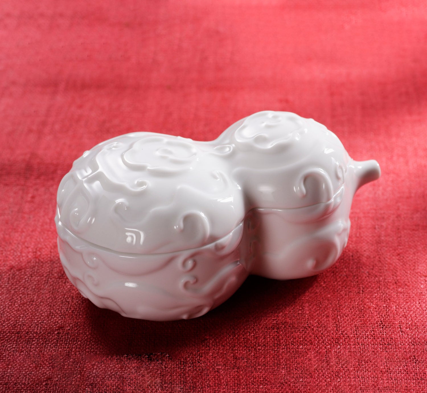 八方新氣 瓷器 送禮 喜福會 陶瓷 收納盒 白瓷 擺飾 禮物 糖果盒 葫蘆 花生