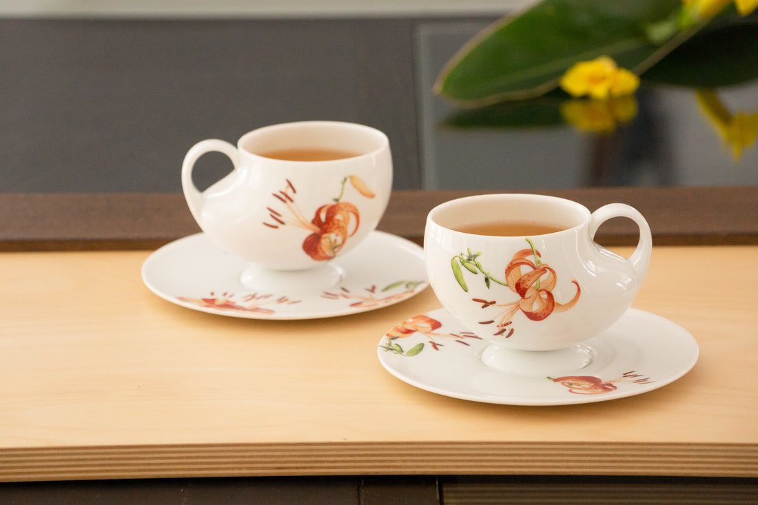 八方新氣 故宮 清香 百合 經典 杯子 盤子 瓷器 茶具 茶壺