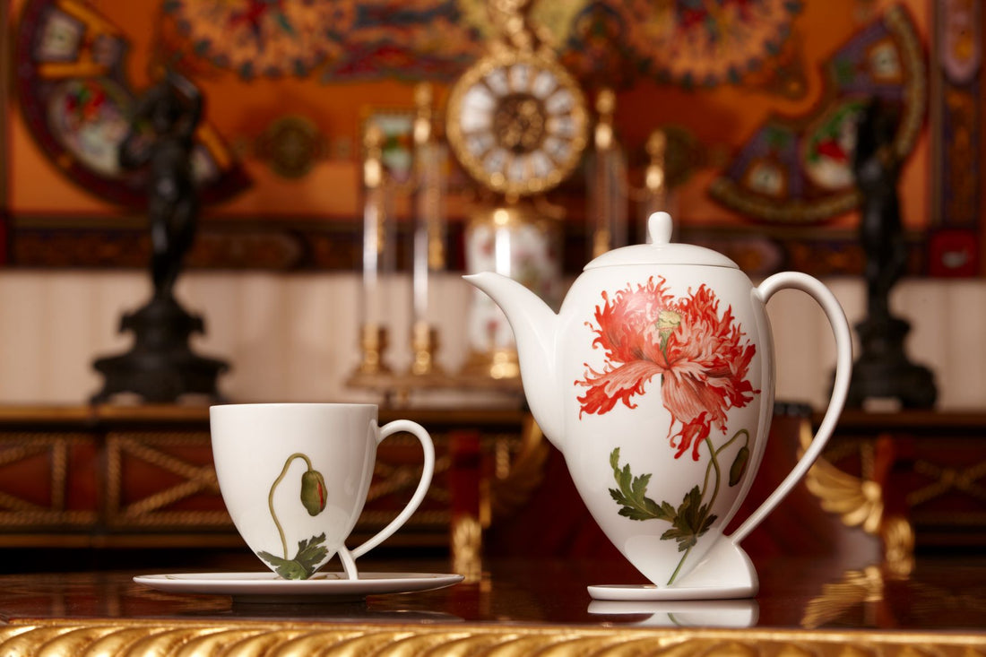 八方新氣 故宮 清香 春舞 花卉 經典 杯子 盤子 瓷器 茶具 茶壺