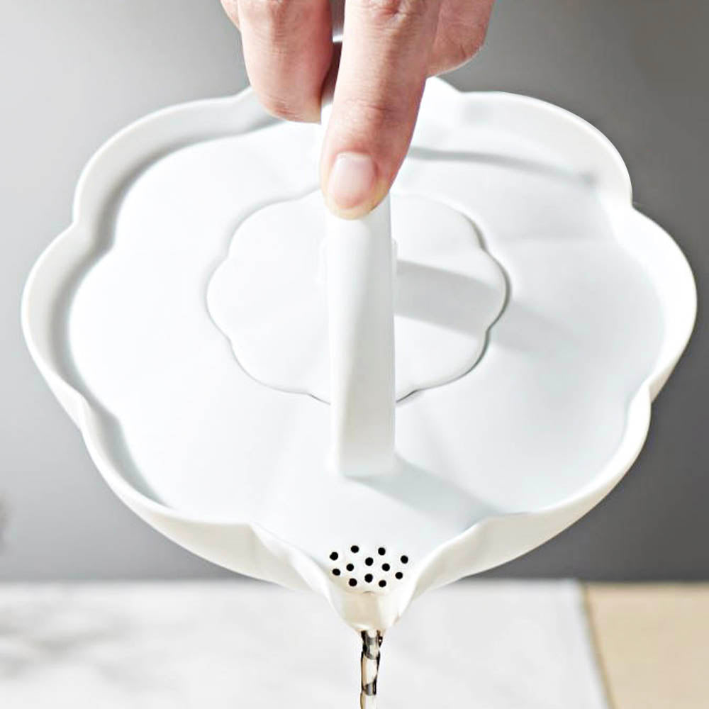 八方新氣 長春 茶具 瓷器 壺 花