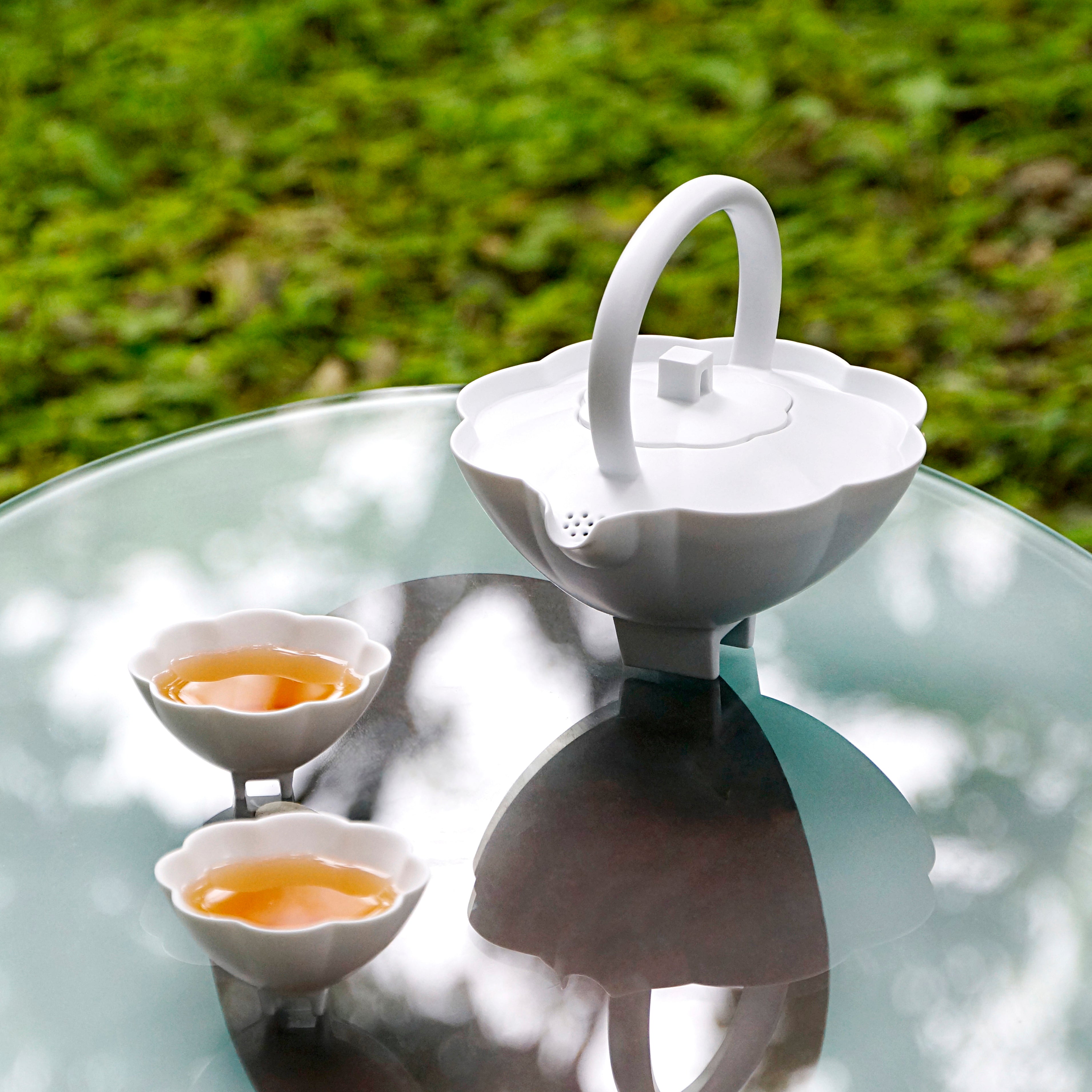 八方新氣 長春 茶 瓷器 杯子壺 花 下午茶