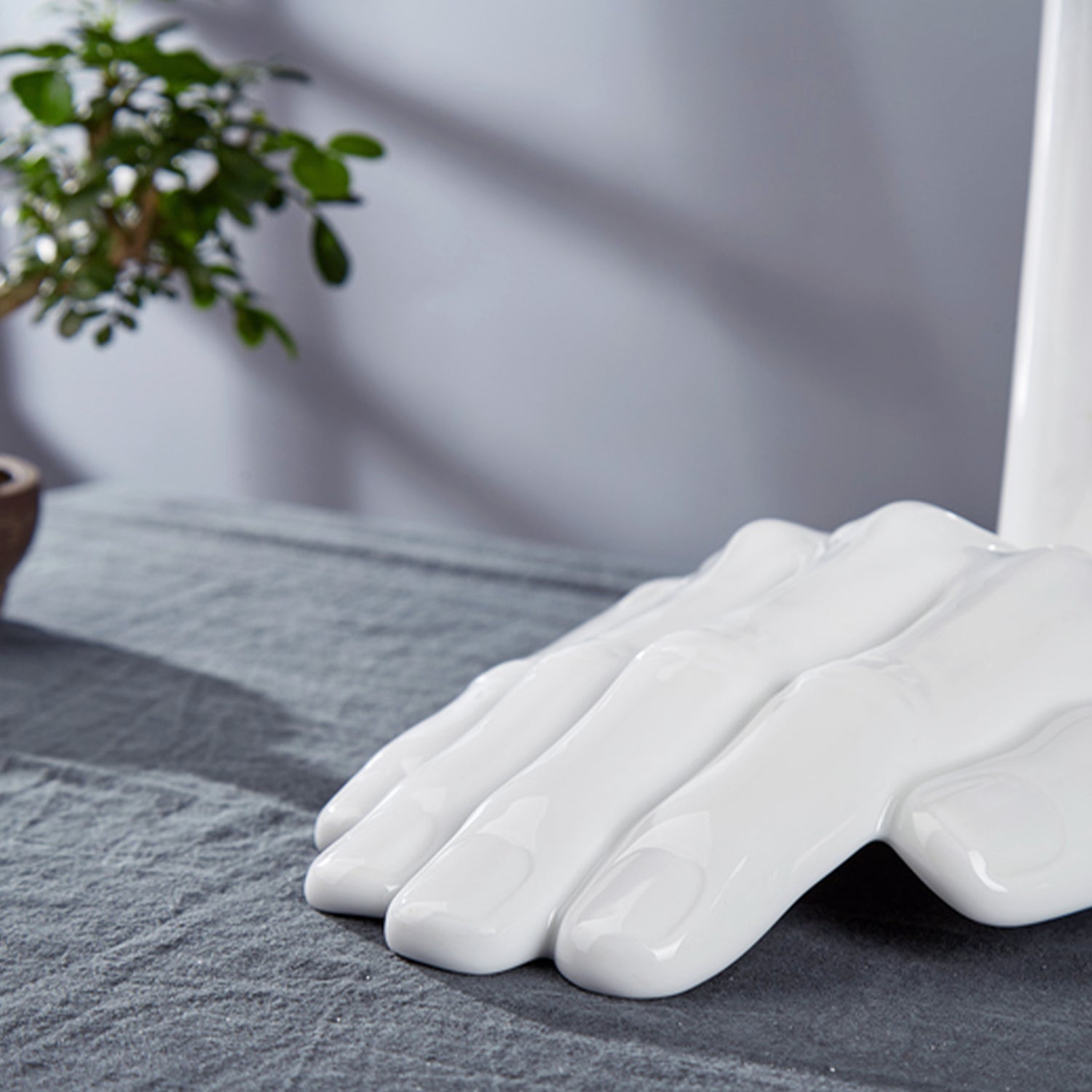 八方新氣 瓷器 托福 陶瓷擺件 水果器皿 王俠軍 水果盤 花架 花瓶 花器 造形花瓶