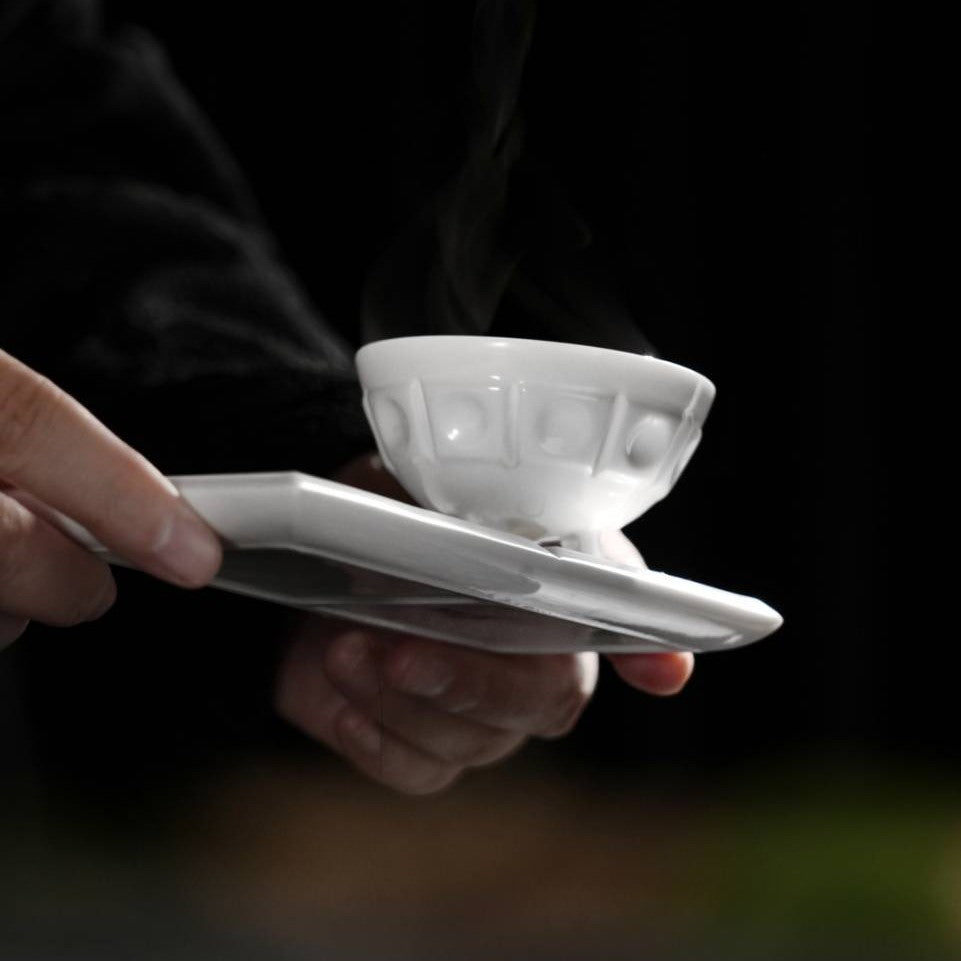 璀璨茶具組｜現代茶道的幾何光芒