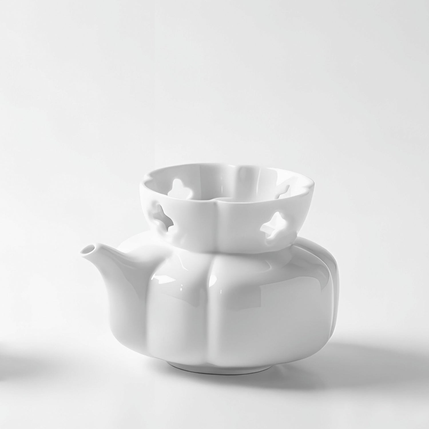 隨圓 八方新氣 茶具 茶器 白瓷 禮物 禮盒 居家生活 造形壺