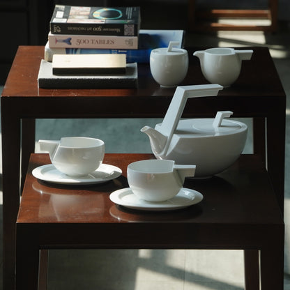 海量茶具組居家陳列｜適合茶席與咖啡分享的白瓷收藏