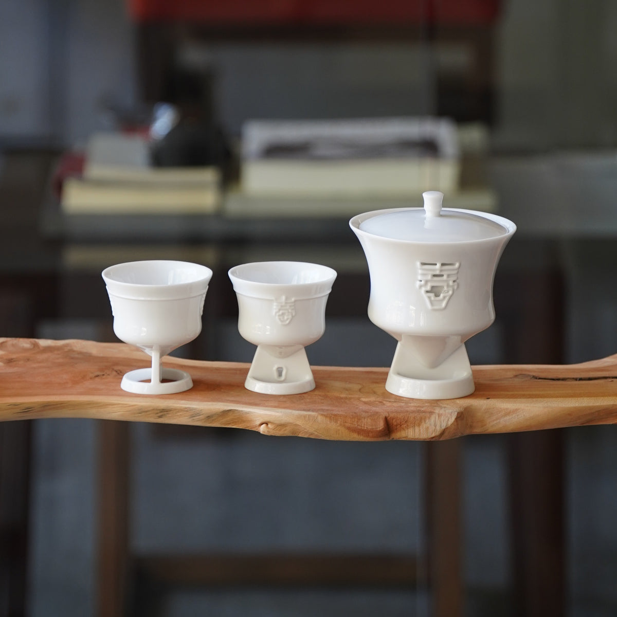 八方新氣 迎春 蓋杯 白瓷 咖啡杯 茶杯 茶具 茶器 對杯 禮物 禮盒