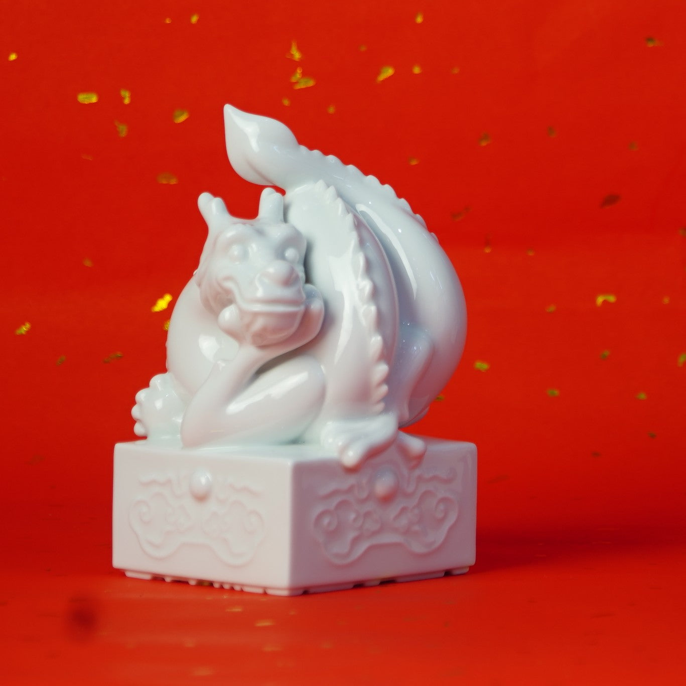 龍禧A Happy Dragon｜風調雨順的祥瑞玉璽｜八方新氣NewChi Porcelain