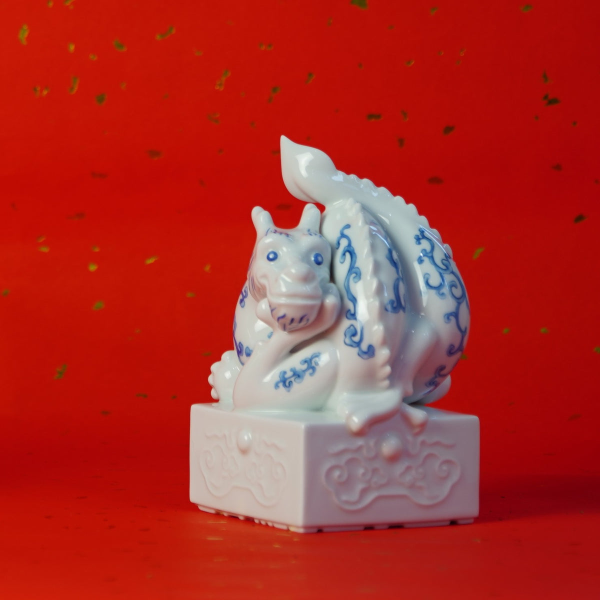 龍禧｜一件凝聚祥瑞與願力的玉璽瓷器