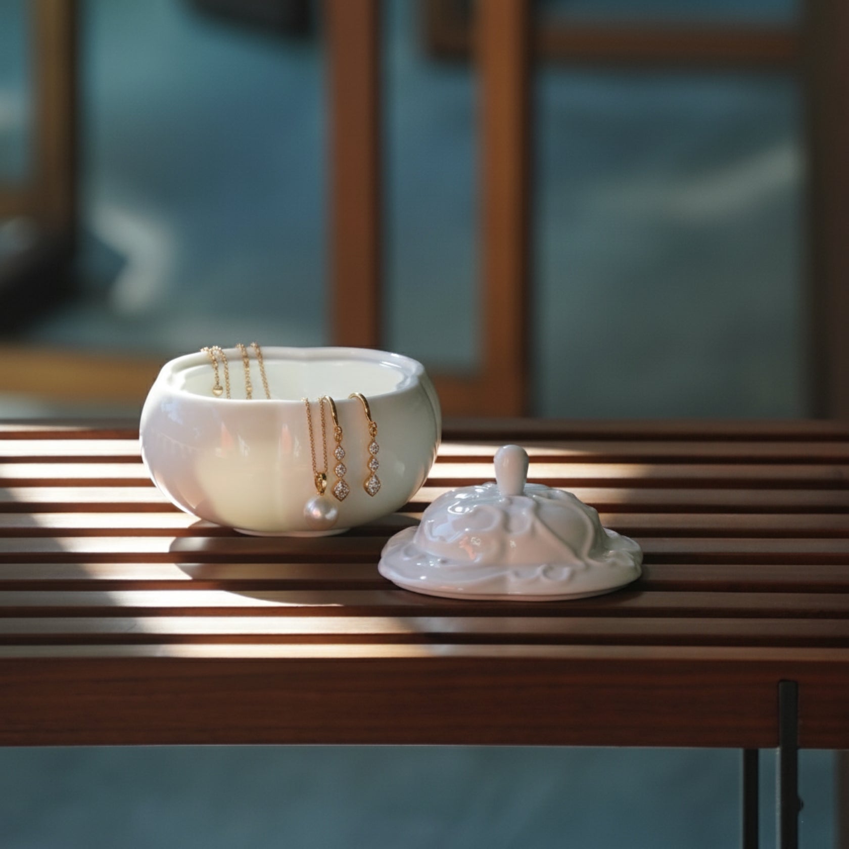 豐祿 廚房餐桌 盒子 白瓷 王俠軍 八方新氣 珠寶盒 果盒 居家生活 飾品盒